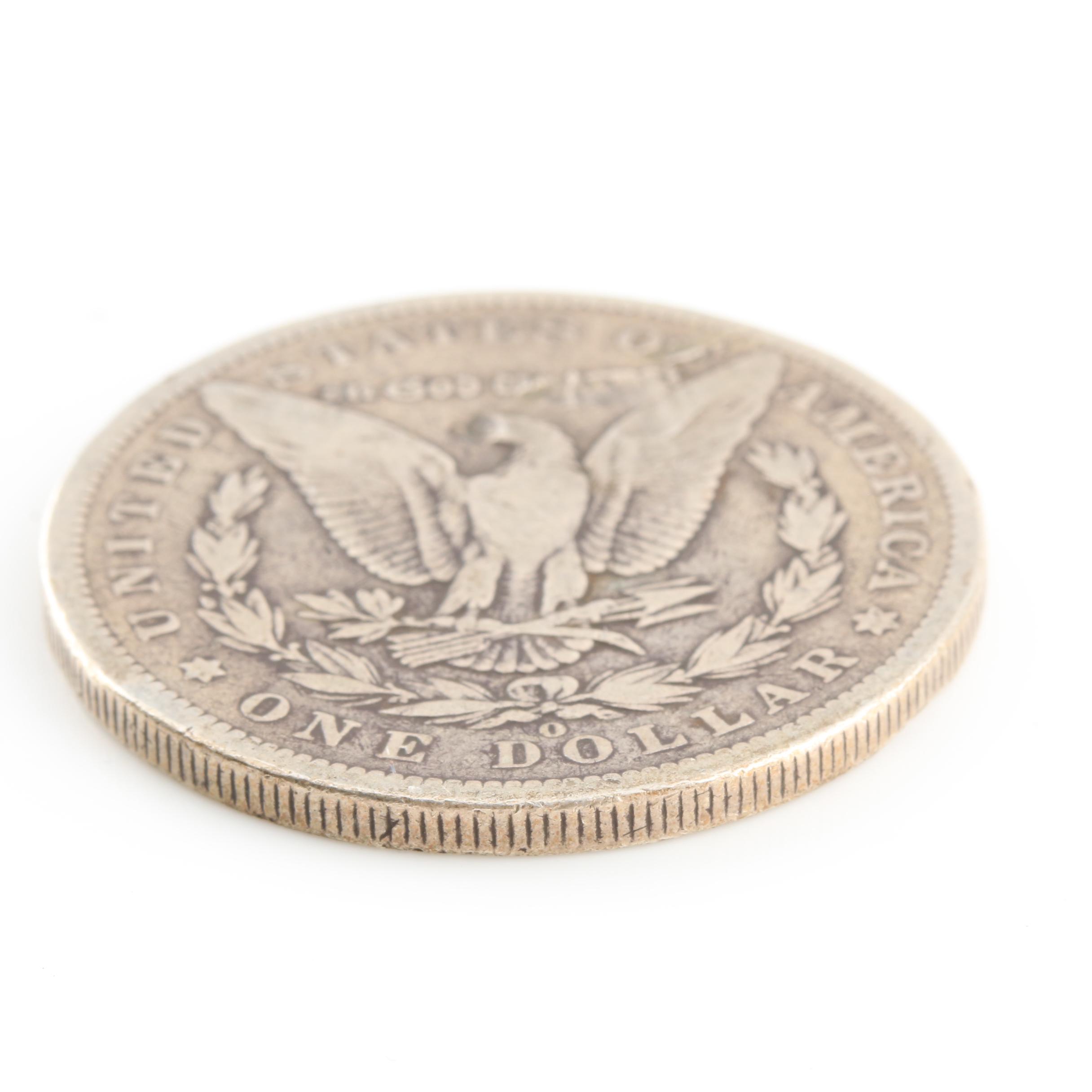 Three Morgan Silver Dollars