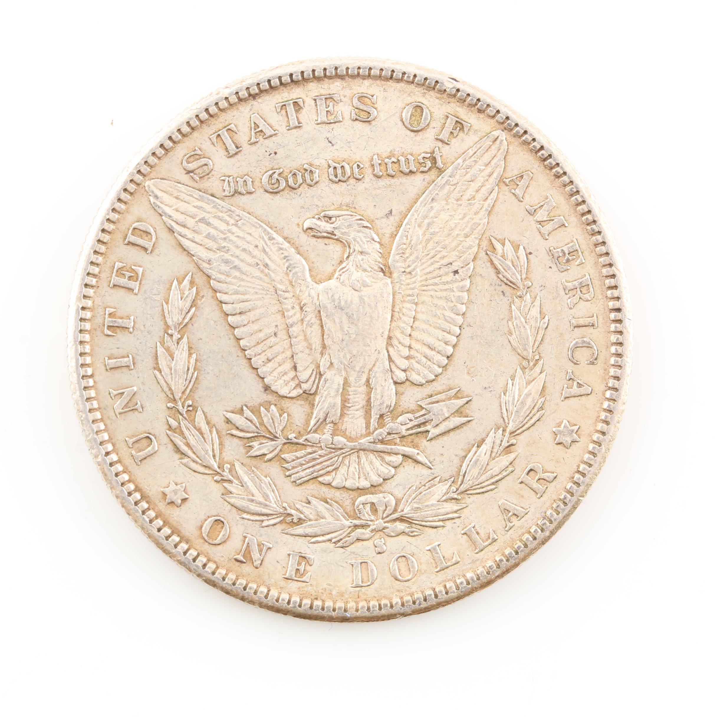 Three Morgan Silver Dollars