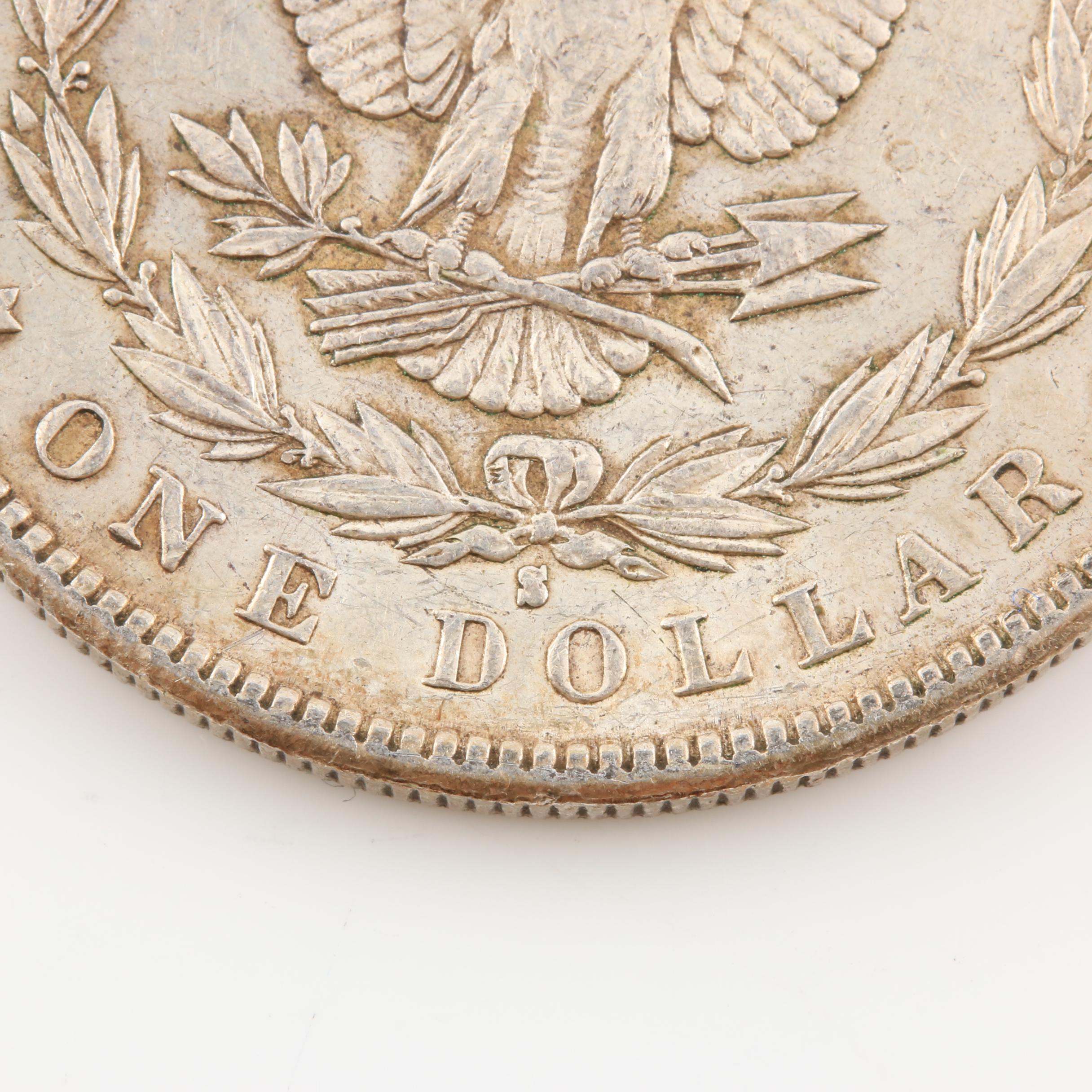 Three Morgan Silver Dollars