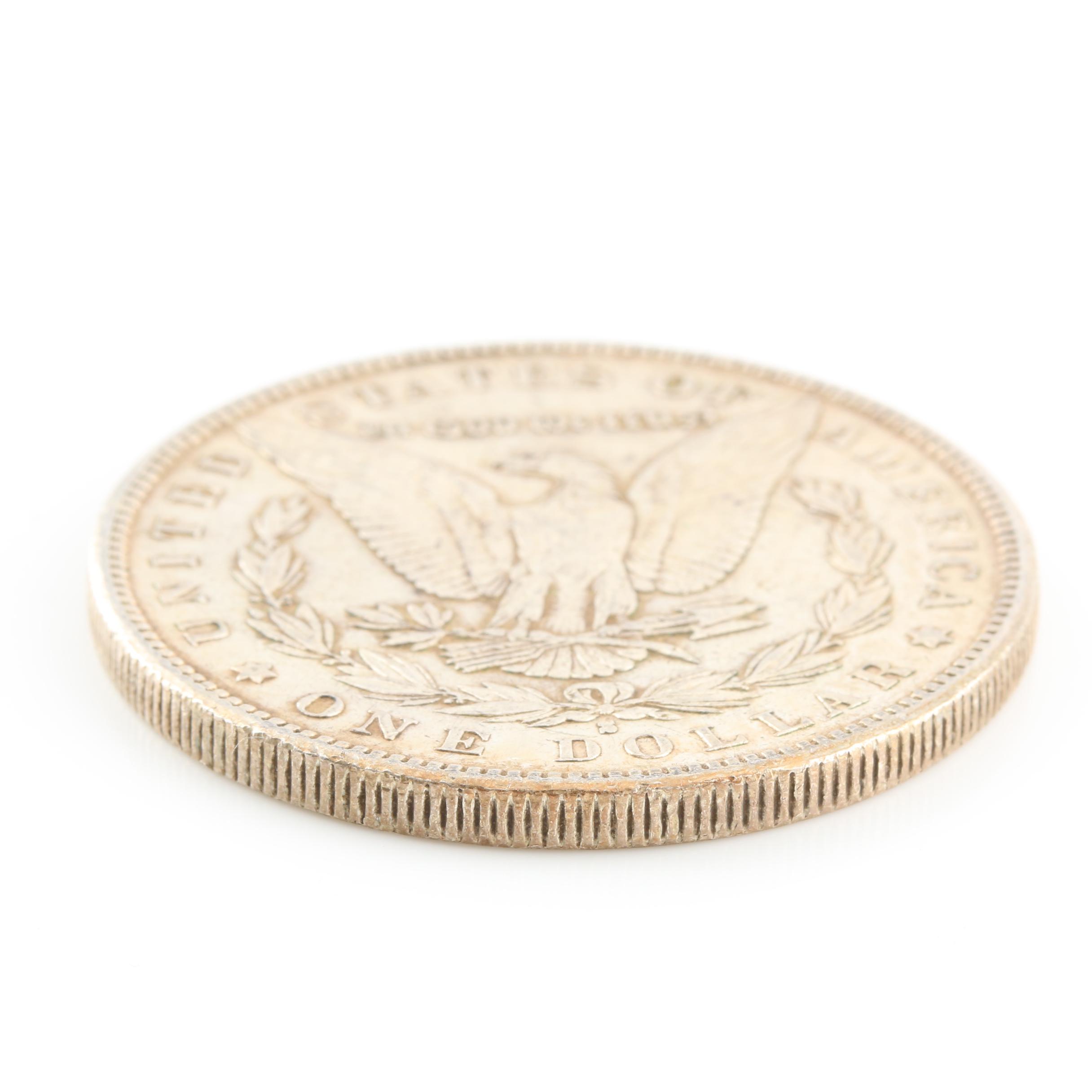 Three Morgan Silver Dollars