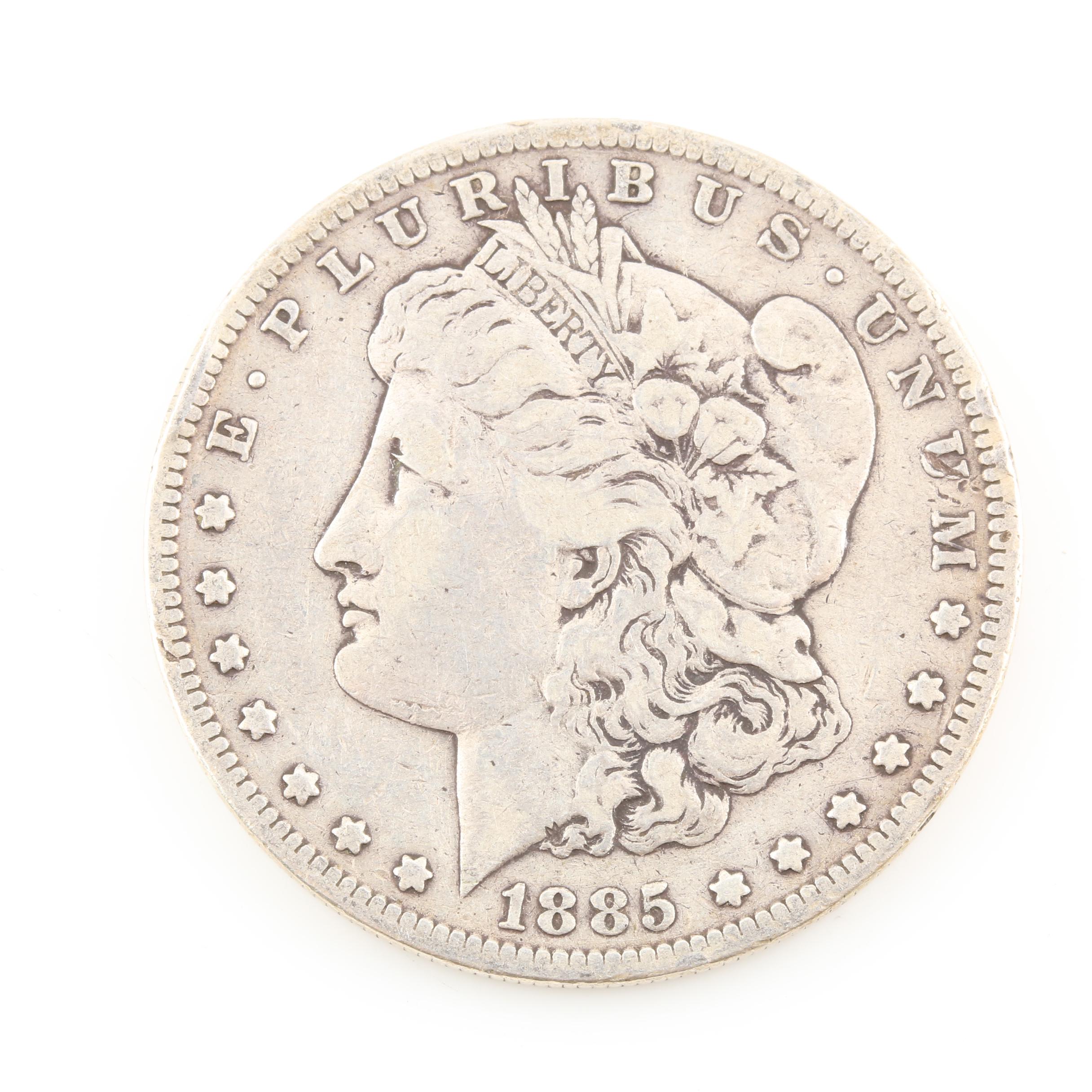 Three Morgan Silver Dollars