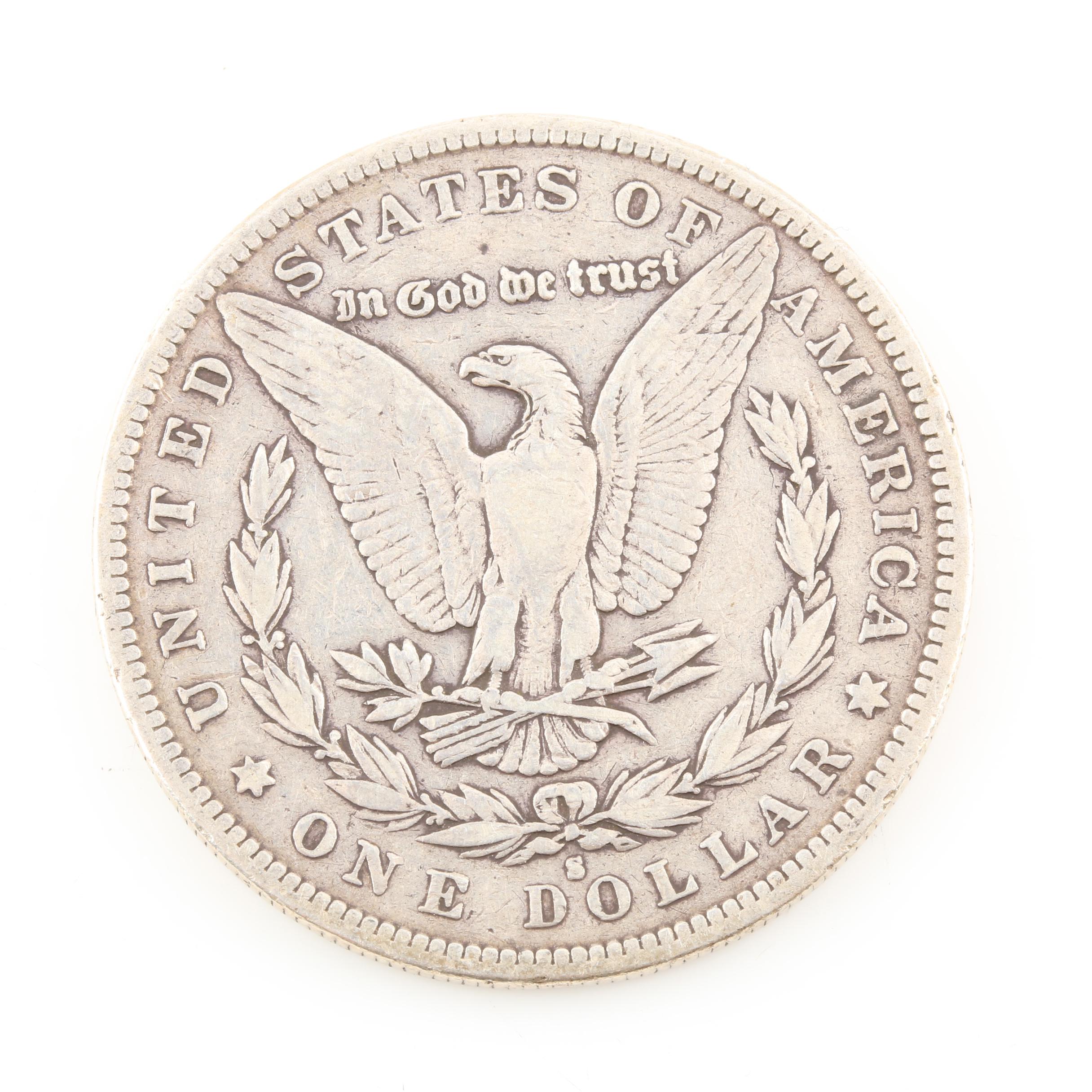 Three Morgan Silver Dollars