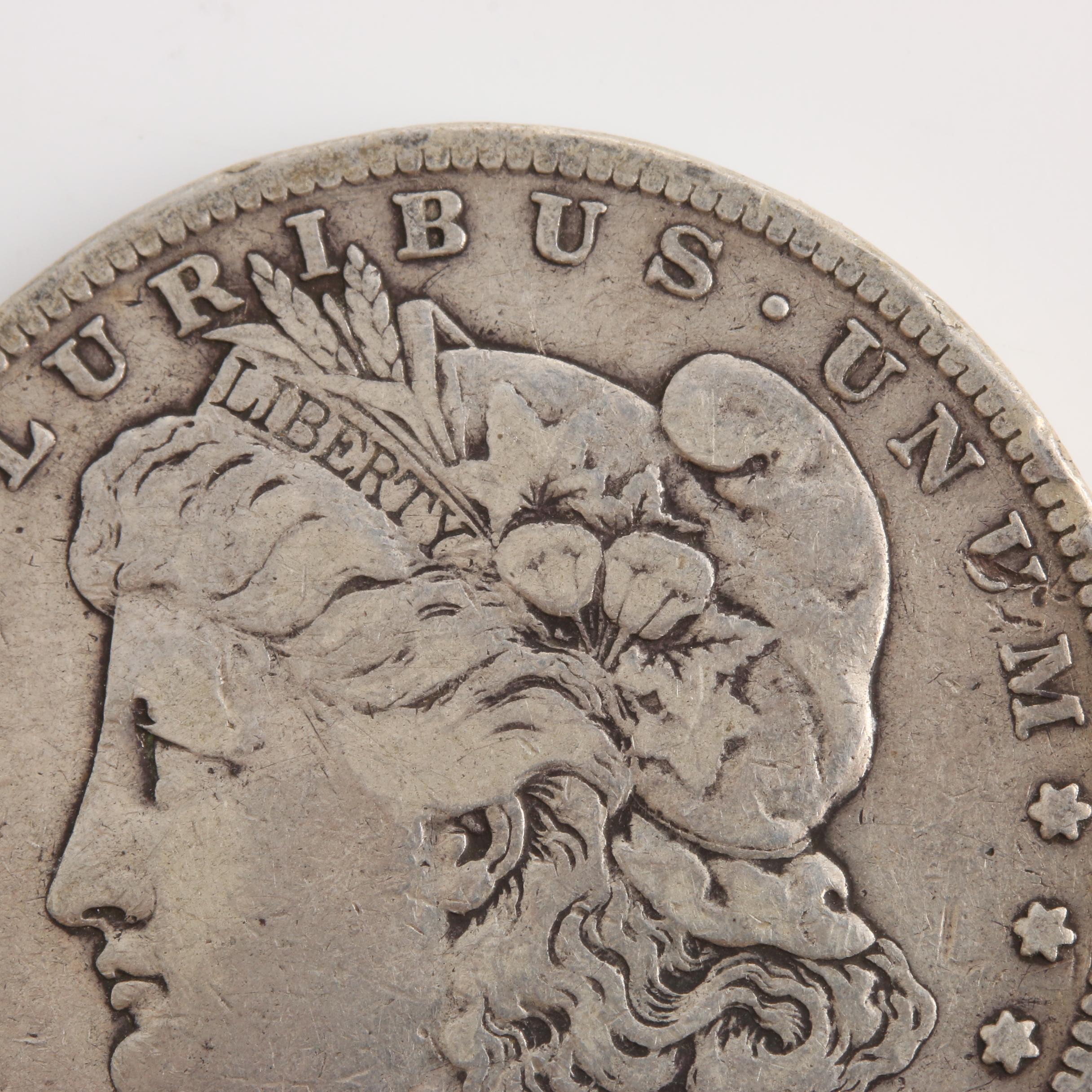 Three Morgan Silver Dollars