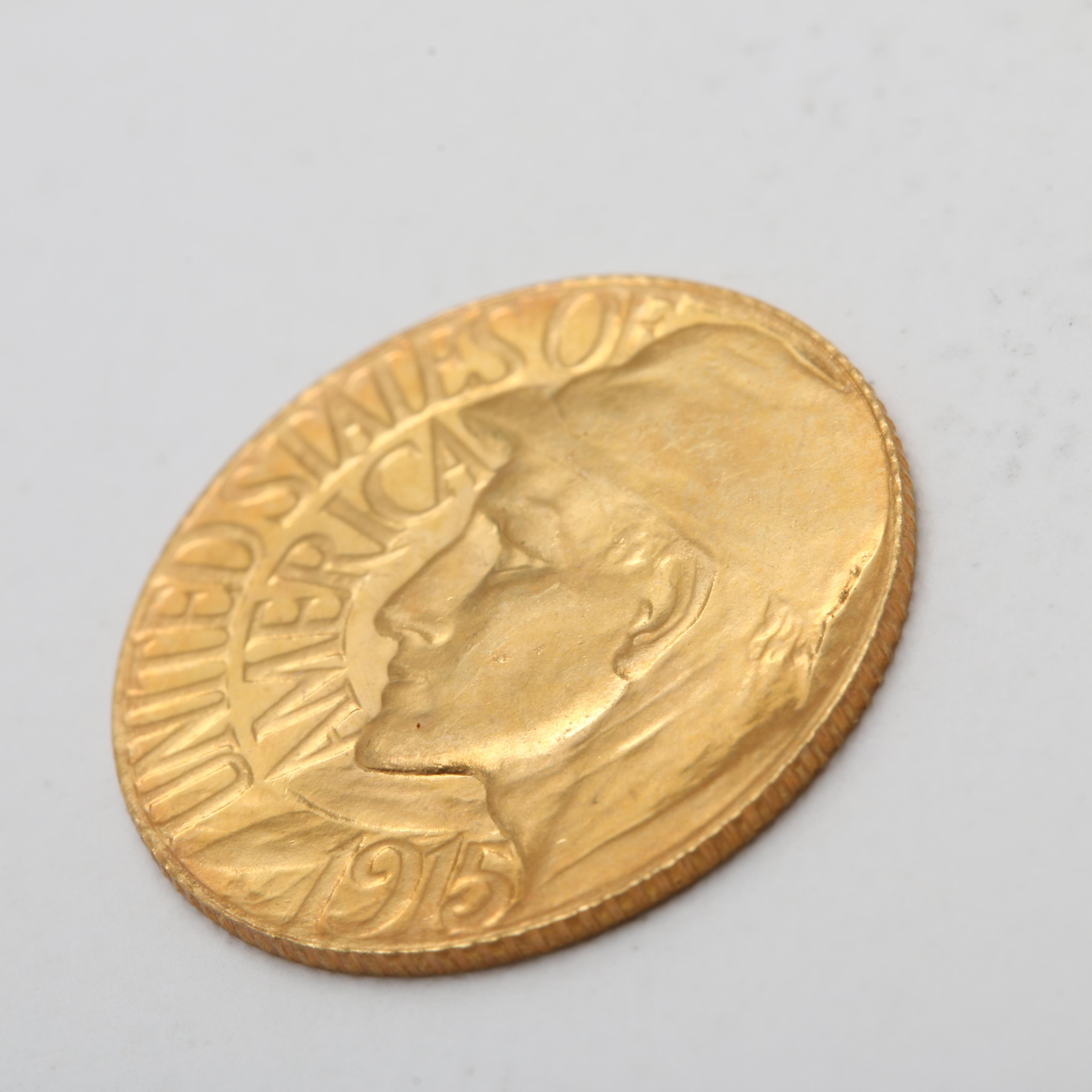1915-S Panama Pacific Commemorative Gold One Dollar Coin