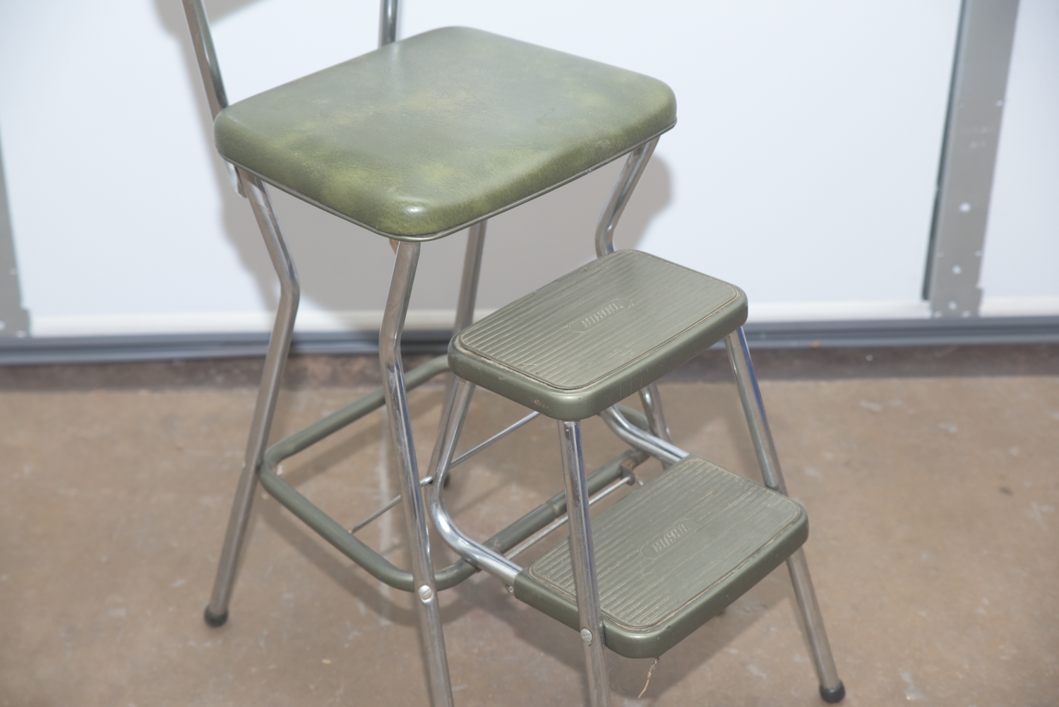 Vintage Step Stool Chair by Cosco