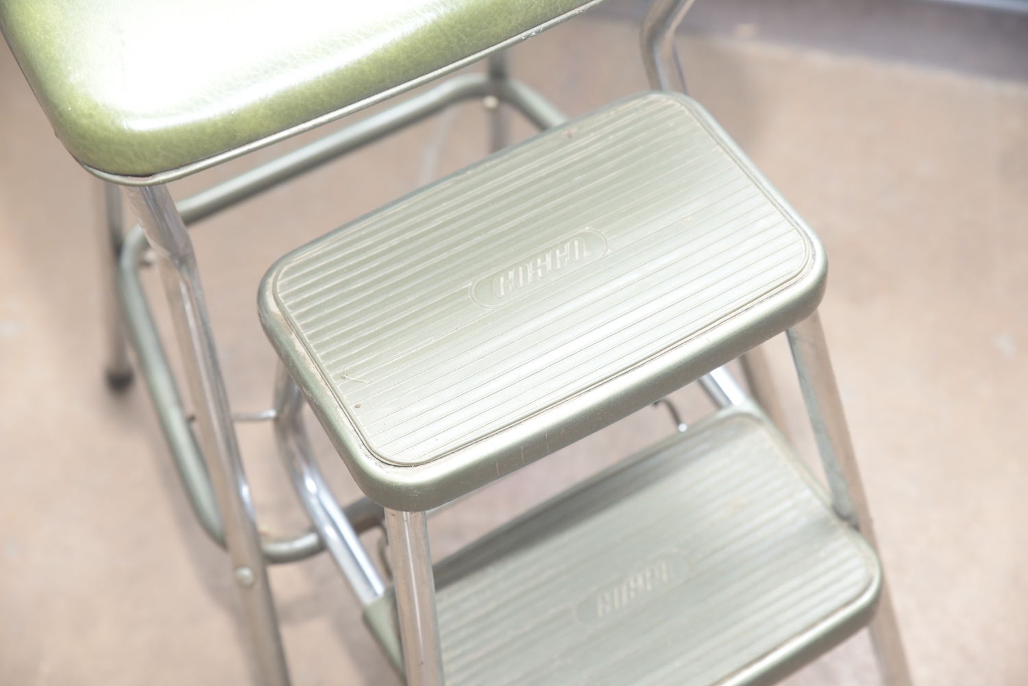 Vintage Step Stool Chair by Cosco