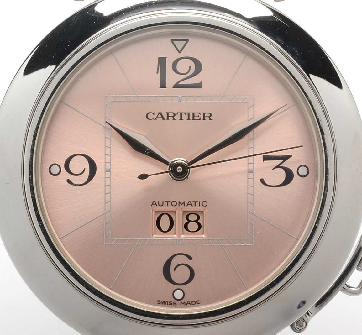 Cartier "Pasha C" Big Date Stainless Steel Automatic Watch