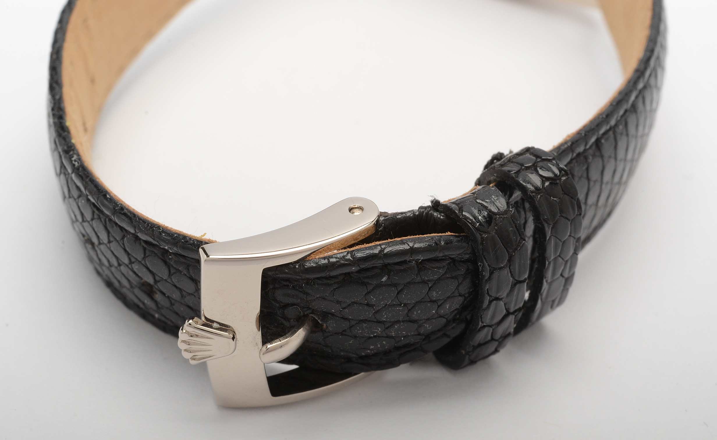 Rolex "Cellini Danaos" 18K Solid Rose and White Gold Watch