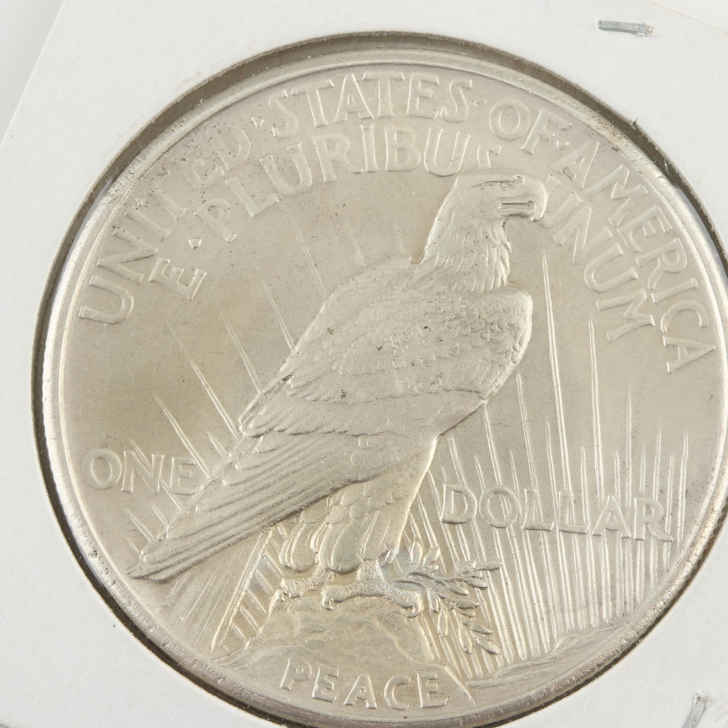 Key Date 1921 Silver Peace Dollar