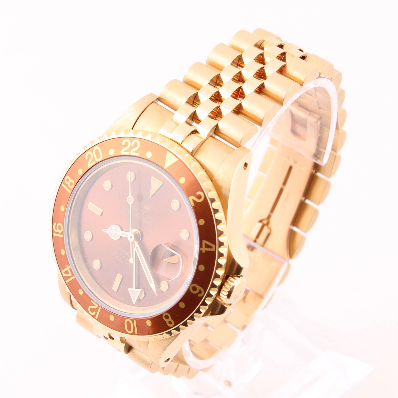 Rolex 18K Yellow Gold Oyster Perpetual Date Watch