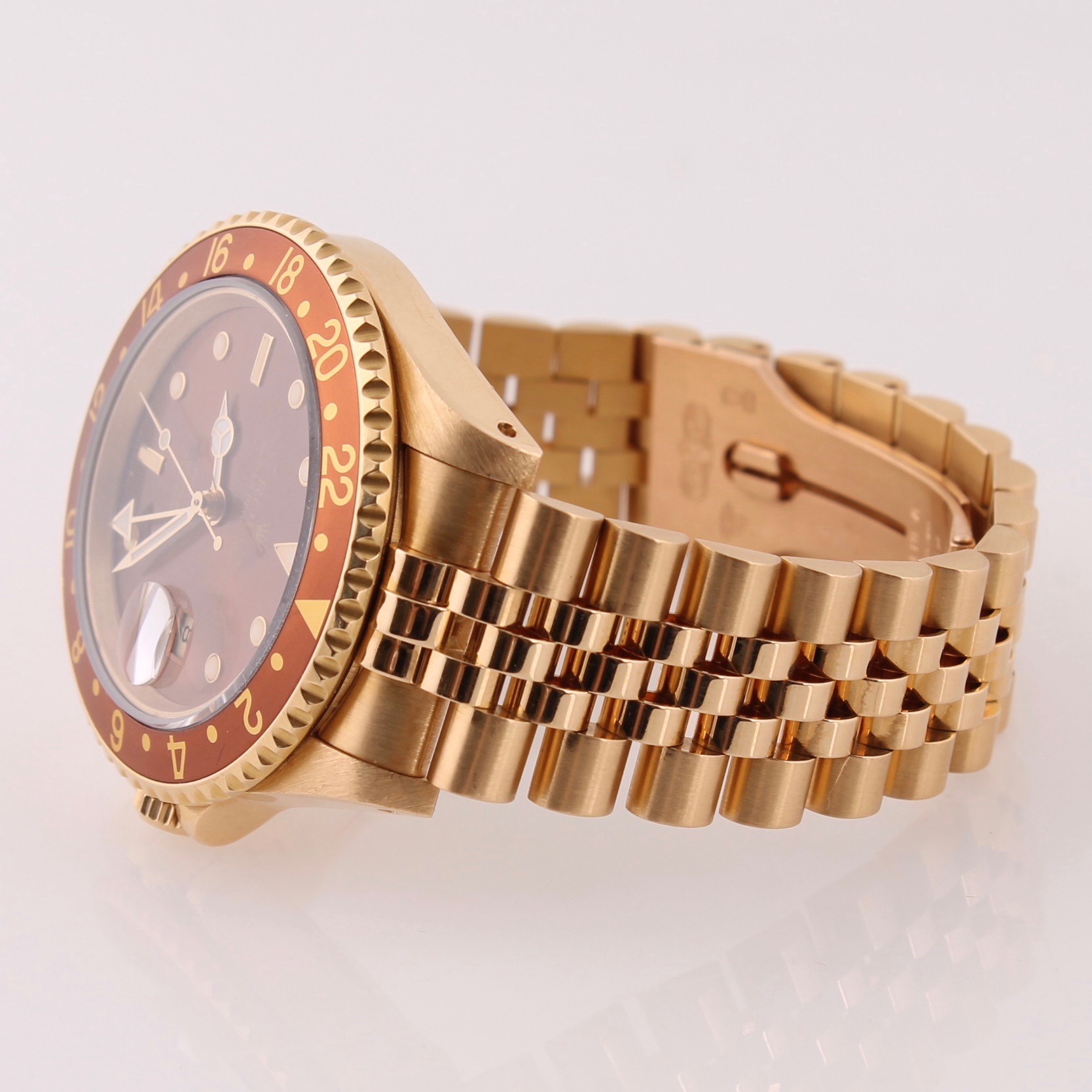 Rolex 18K Yellow Gold Oyster Perpetual Date Watch