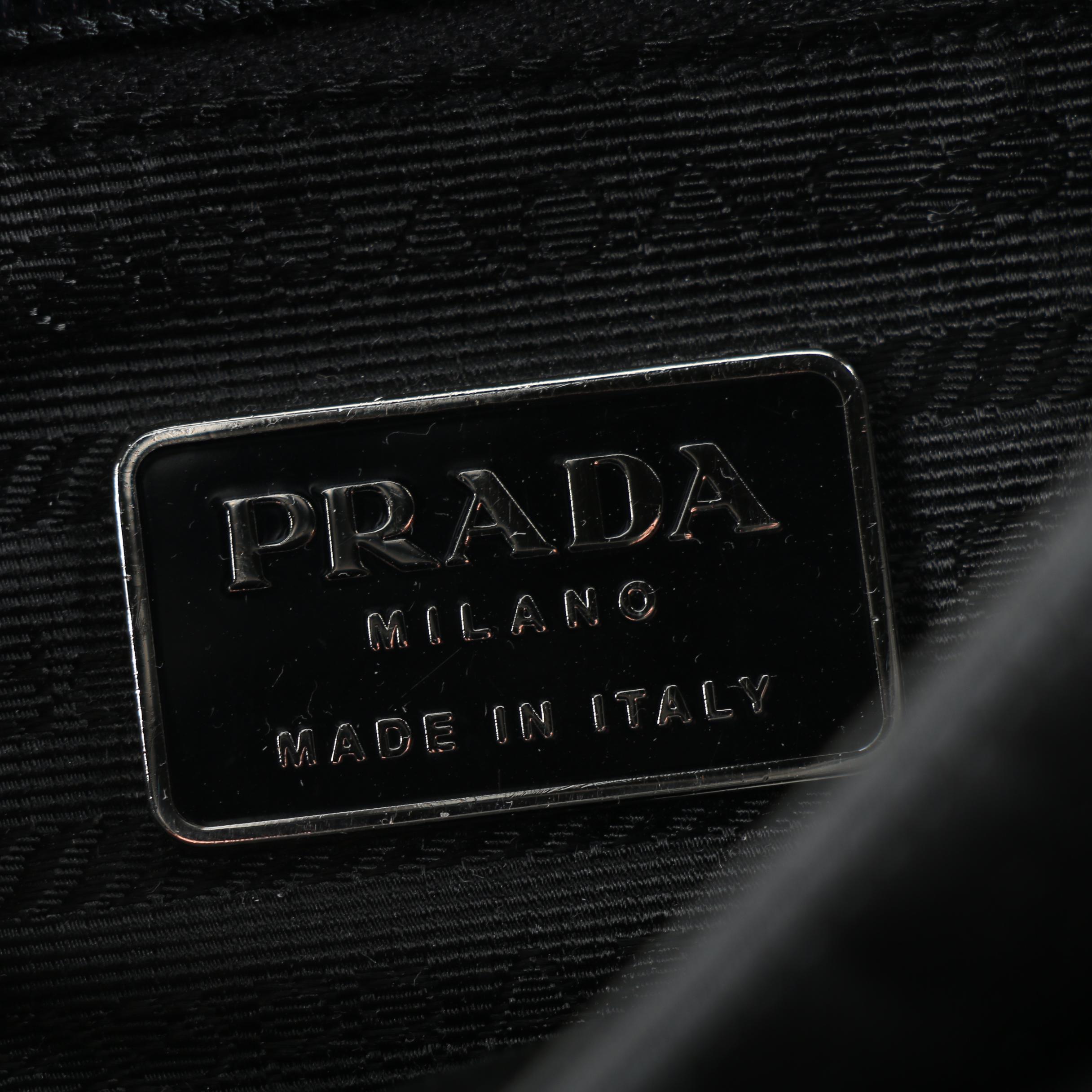 Prada Black Nylon Shoulder Bag