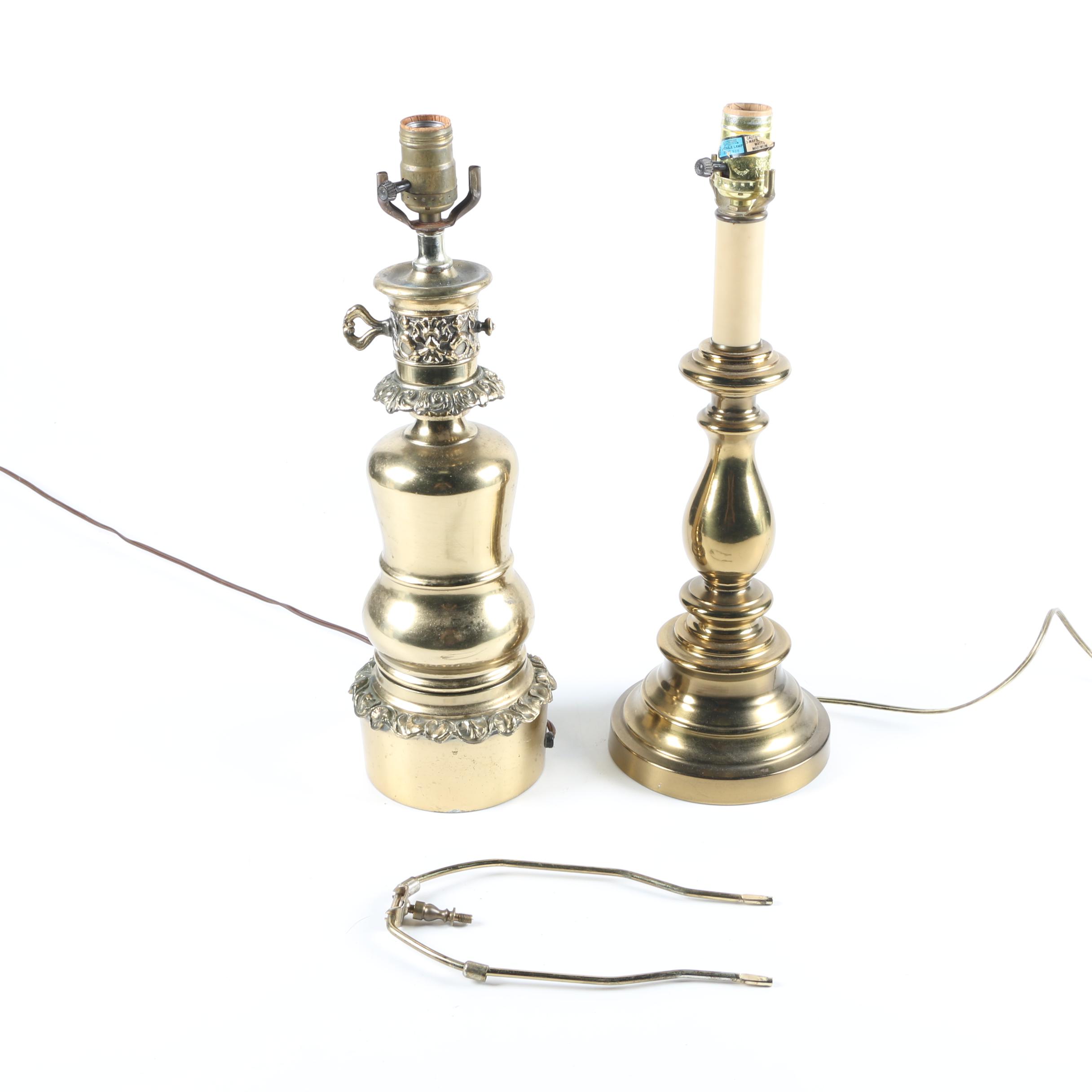 Vintage Brass Table Lamps