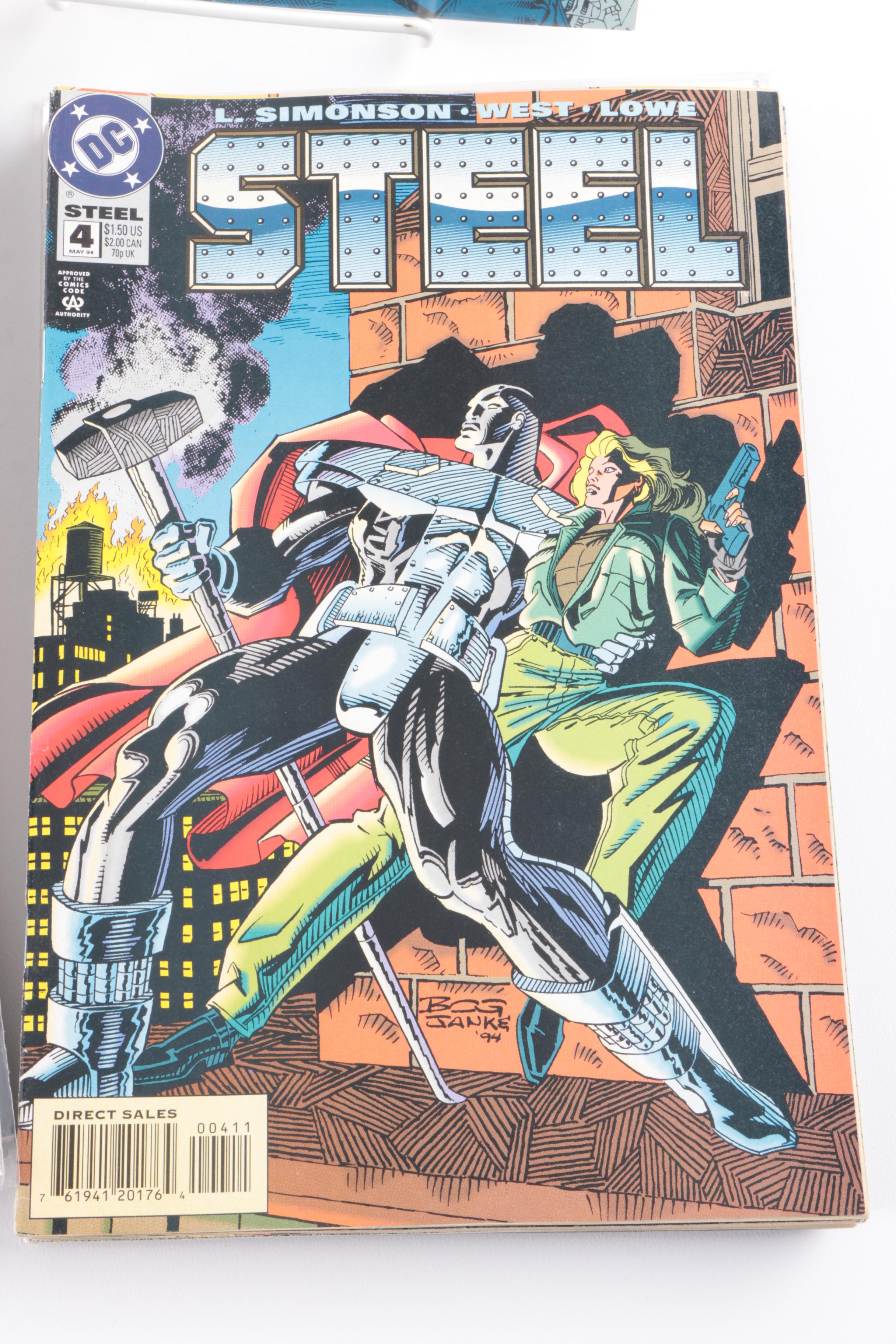 Modern Age DC Comic Books Including "Wonder Woman" and "The Flash"