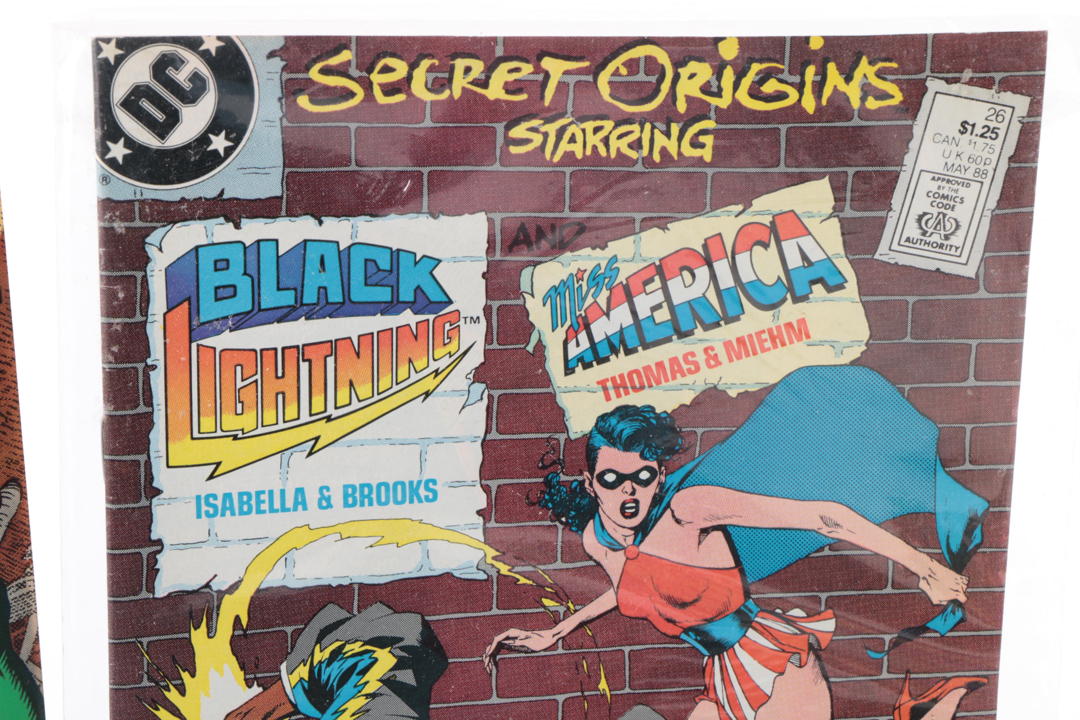 Modern Age DC Comic Books Including "Wonder Woman" and "The Flash"