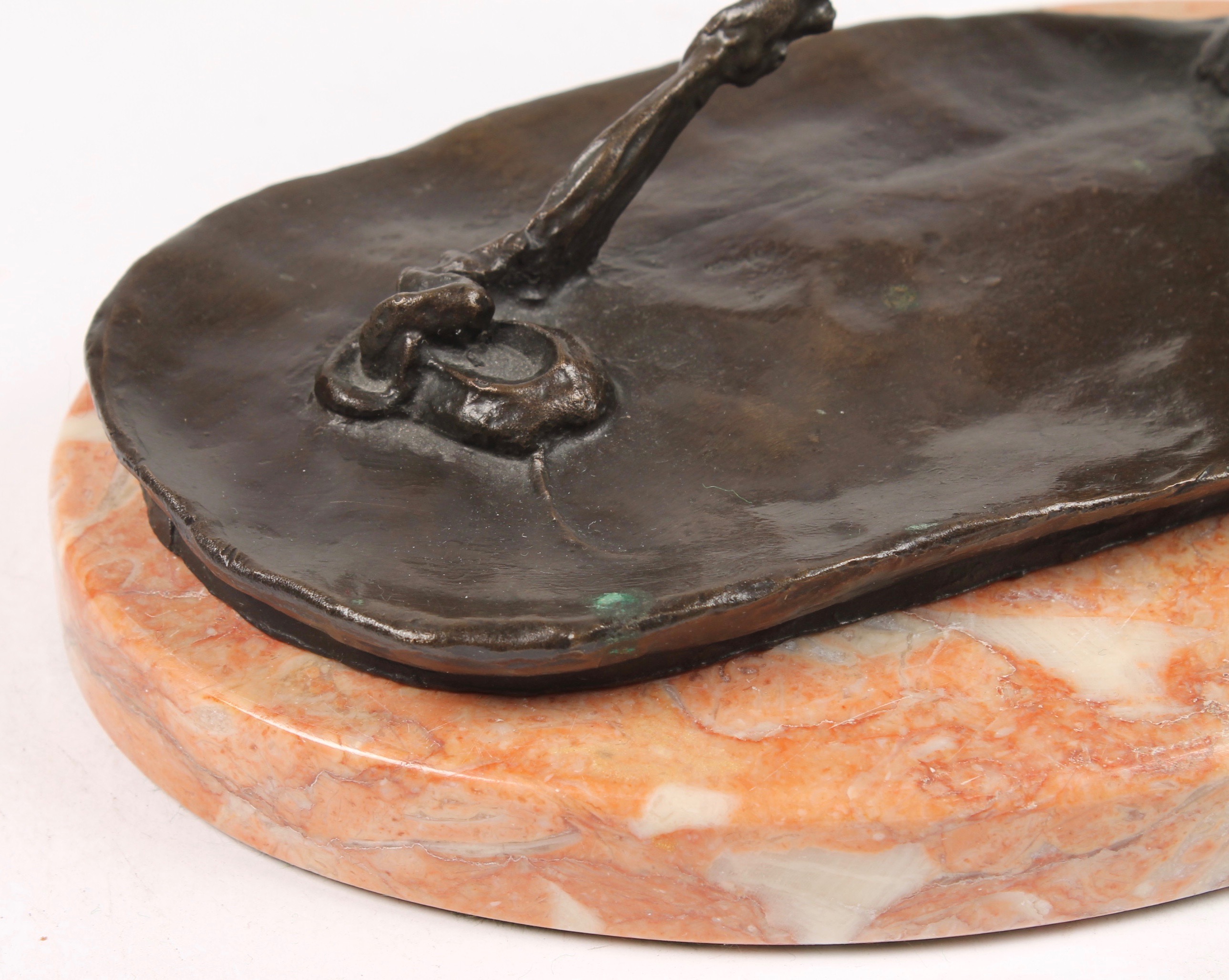 Charles M. Russell Recast Bronze Statue "The Snake Priest"