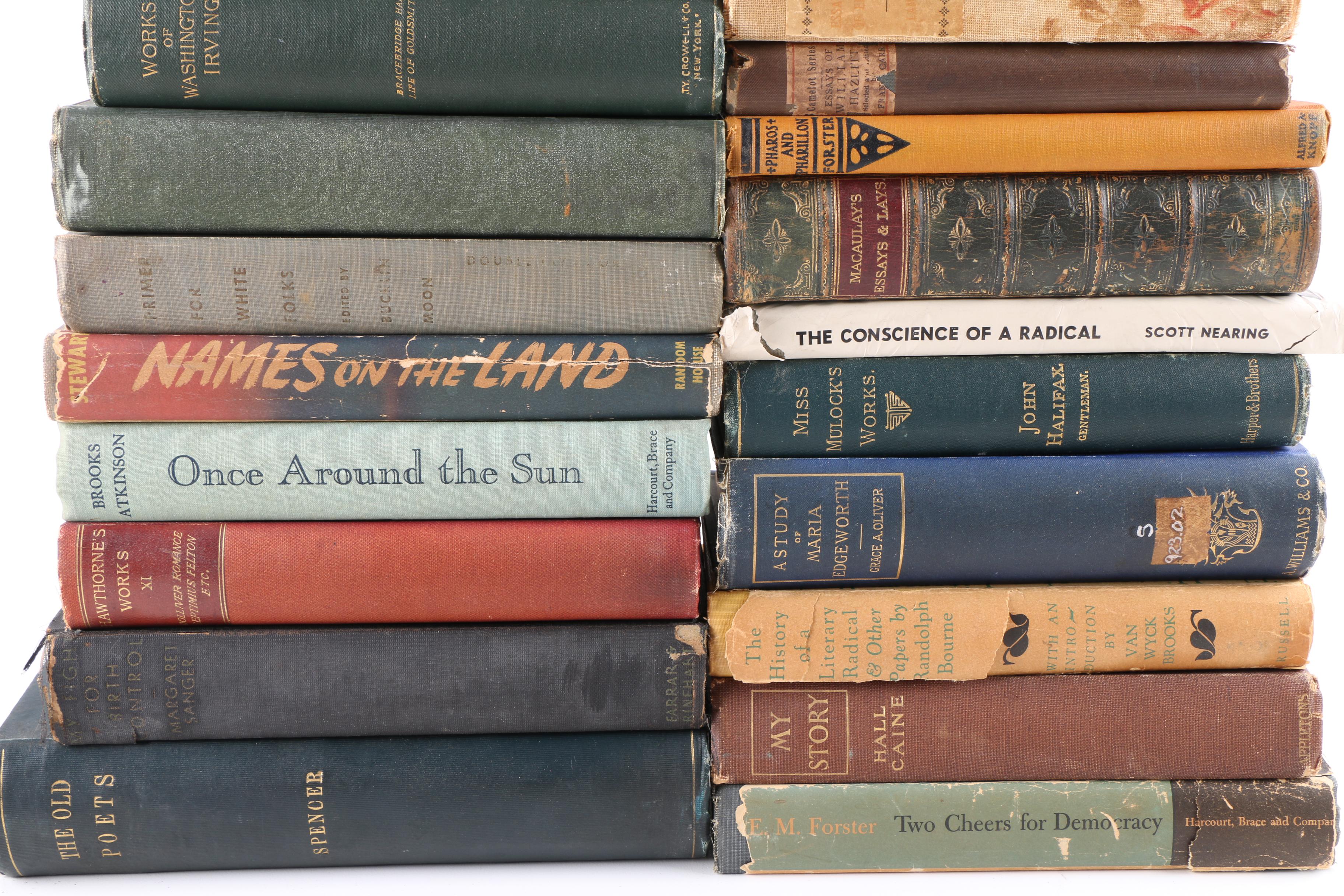 1951 First American Edition "Two Cheers for Democracy" and Other Books