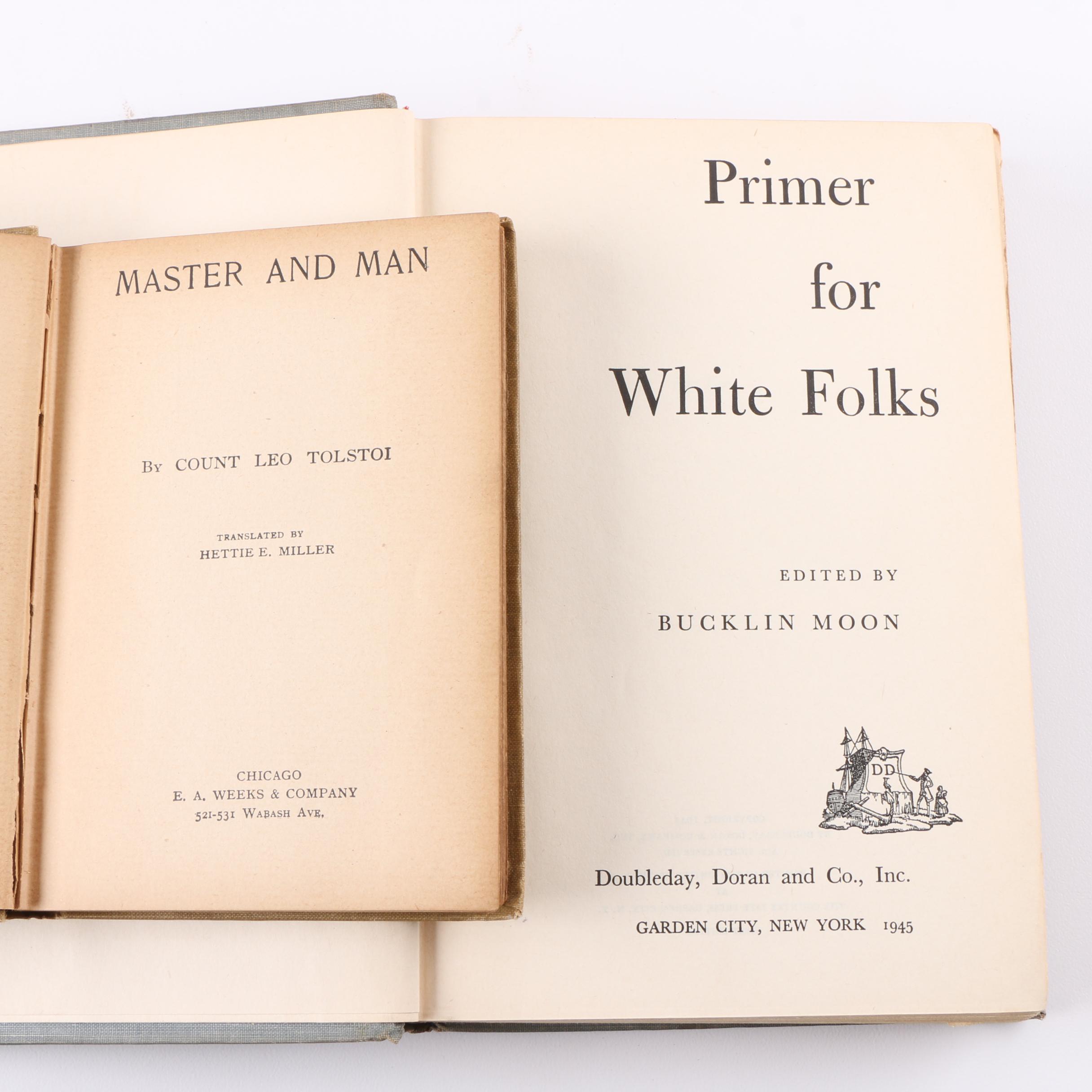 1951 First American Edition "Two Cheers for Democracy" and Other Books