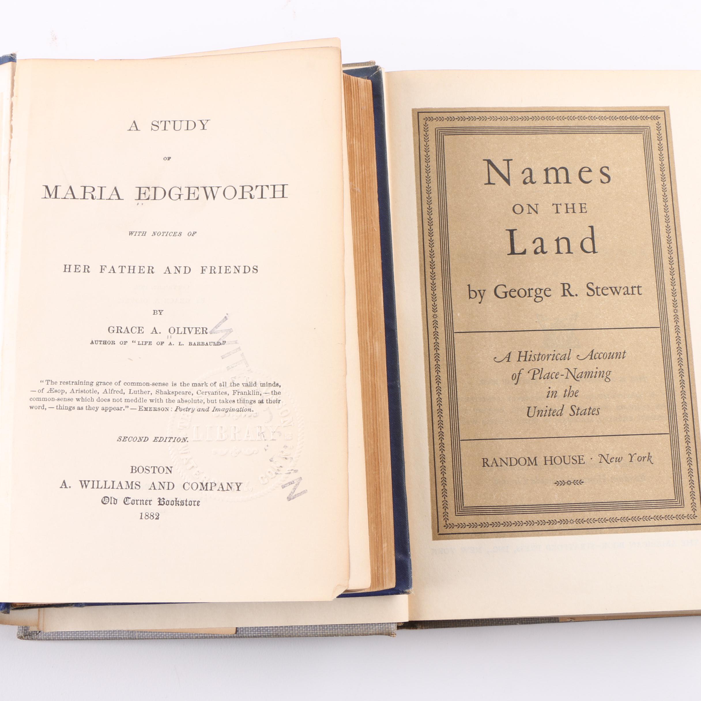 1951 First American Edition "Two Cheers for Democracy" and Other Books