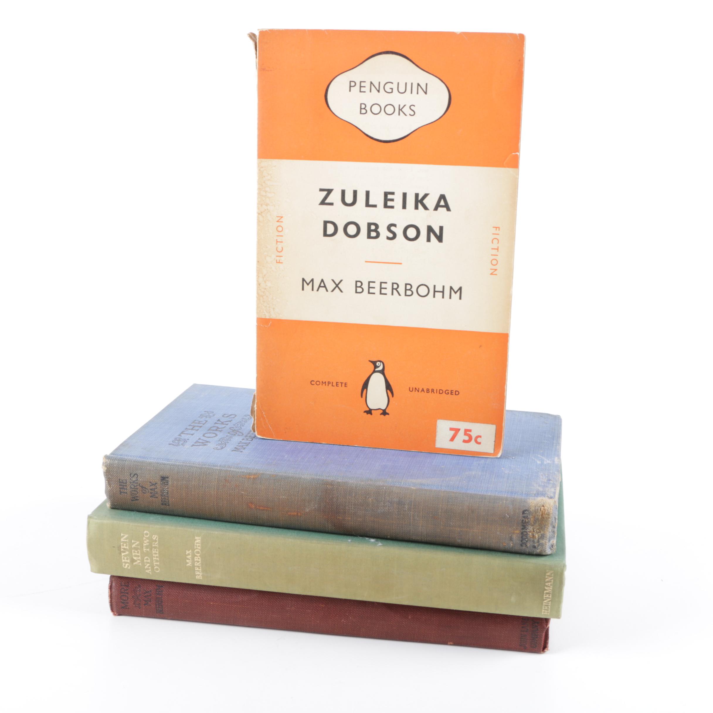 Max Beerbohm Humorist Essay Books