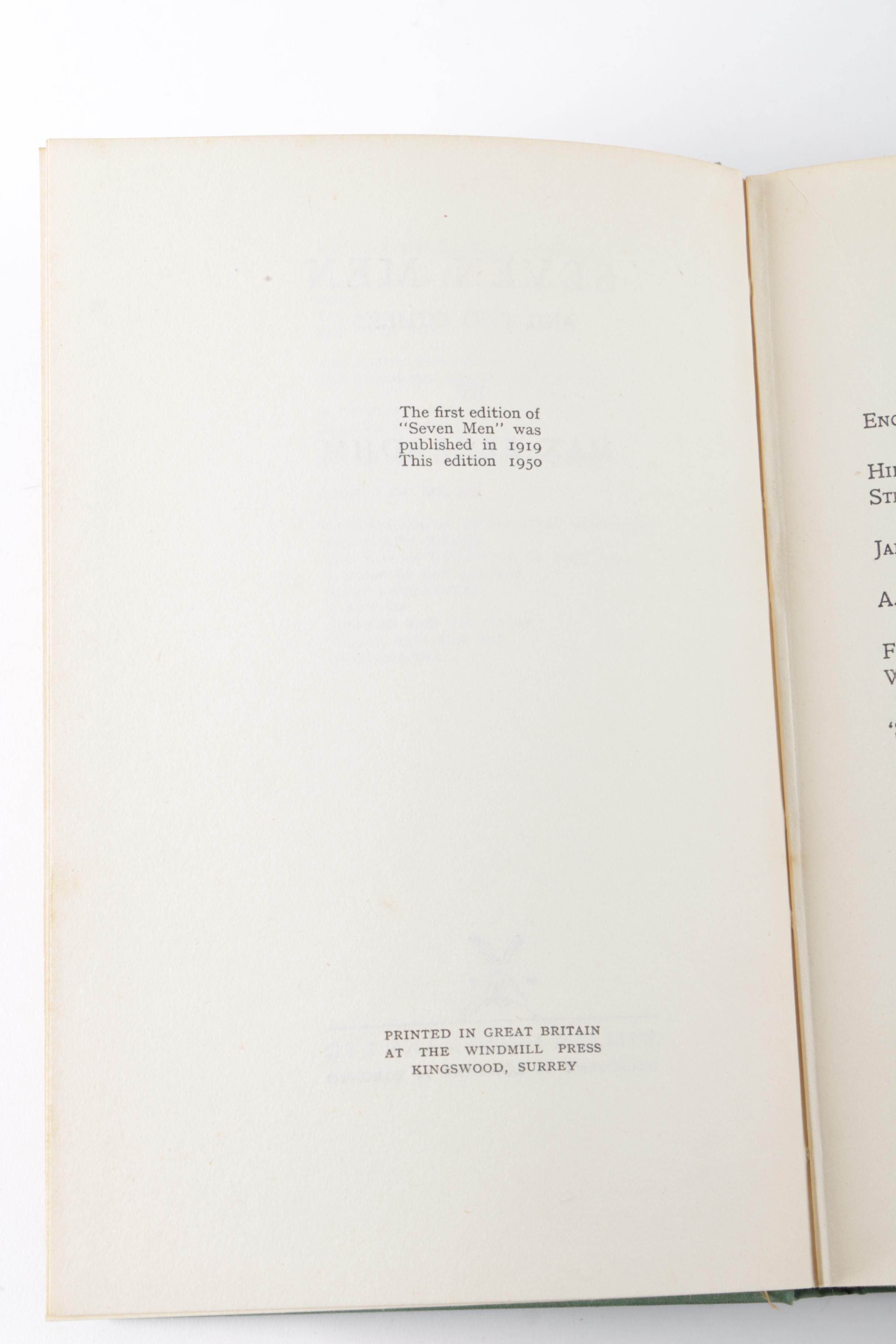 Max Beerbohm Humorist Essay Books