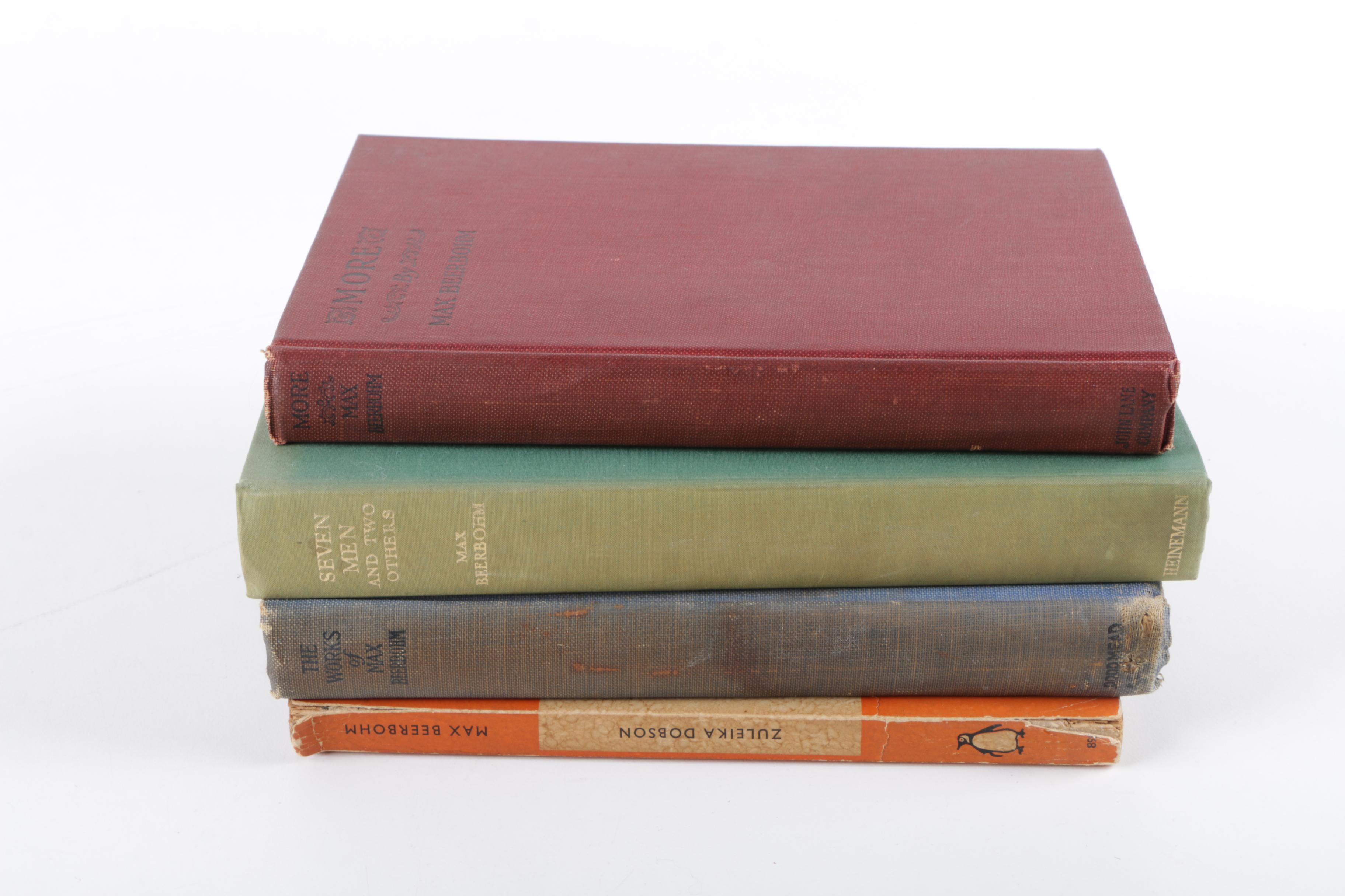 Max Beerbohm Humorist Essay Books