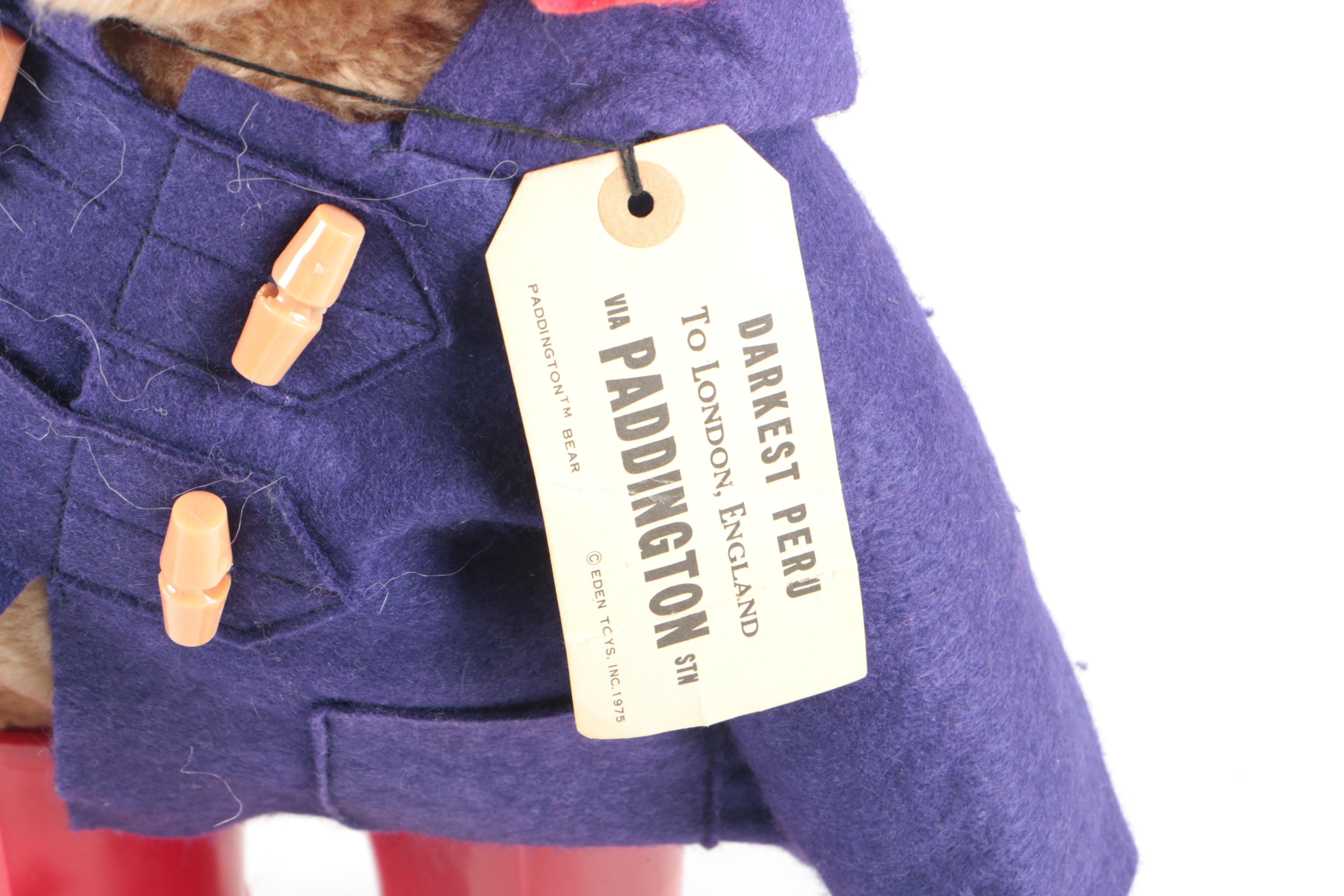 Vintage Dr. Seuss "Cat in the Hat" and Eden "Paddington Bear"