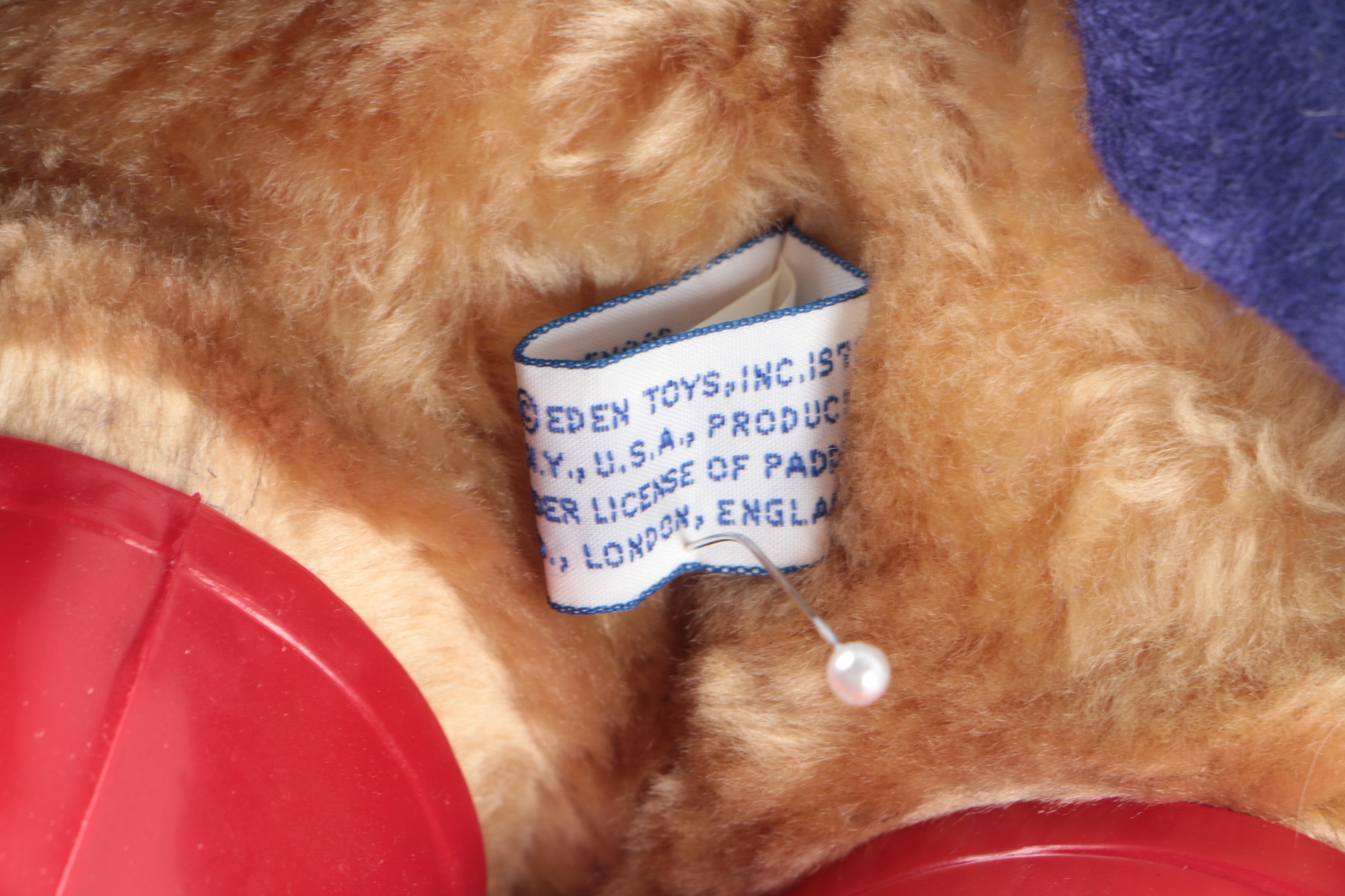 Vintage Dr. Seuss "Cat in the Hat" and Eden "Paddington Bear"