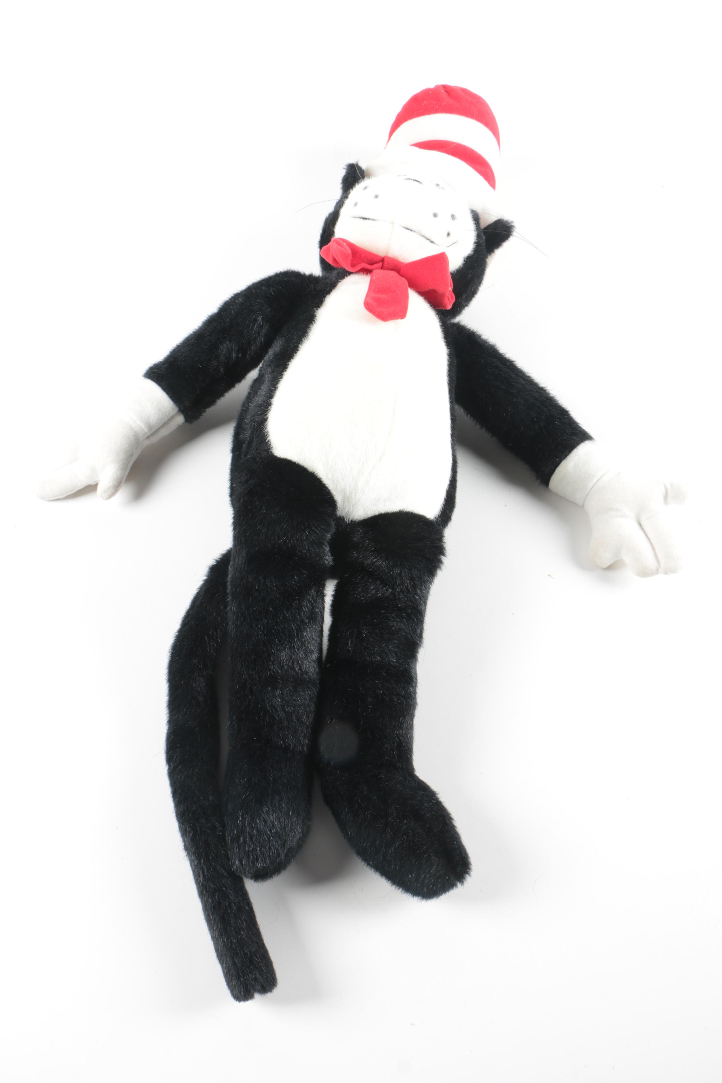 Vintage Dr. Seuss "Cat in the Hat" and Eden "Paddington Bear"