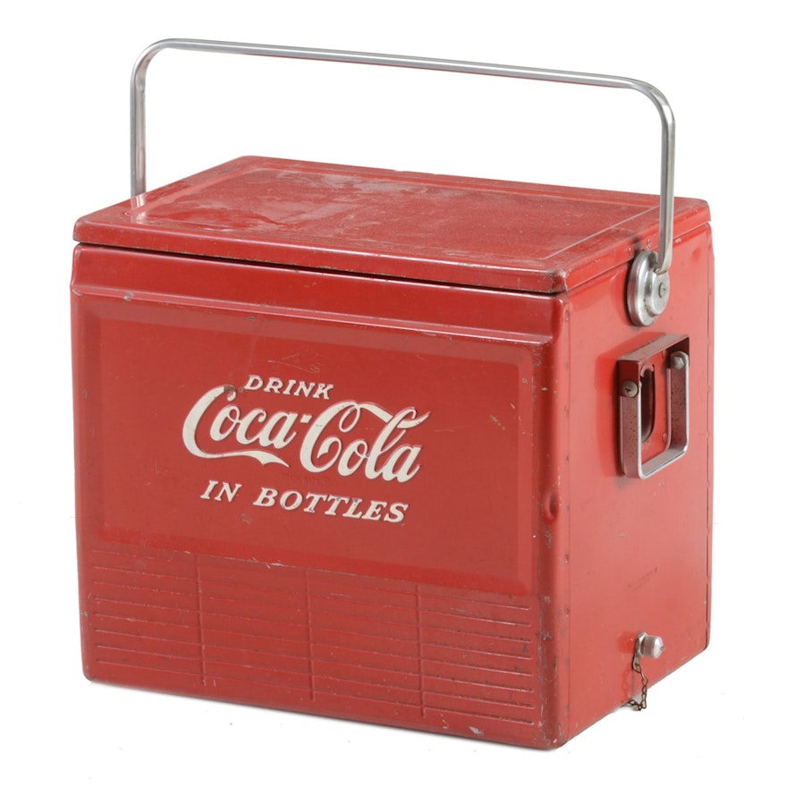 1940s/50s Coca-Cola Metal Cooler