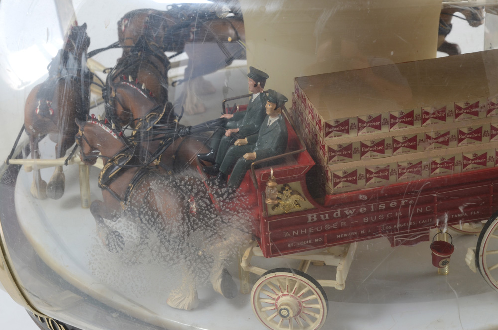 1960s Budweiser Clydesdale Carousel Light