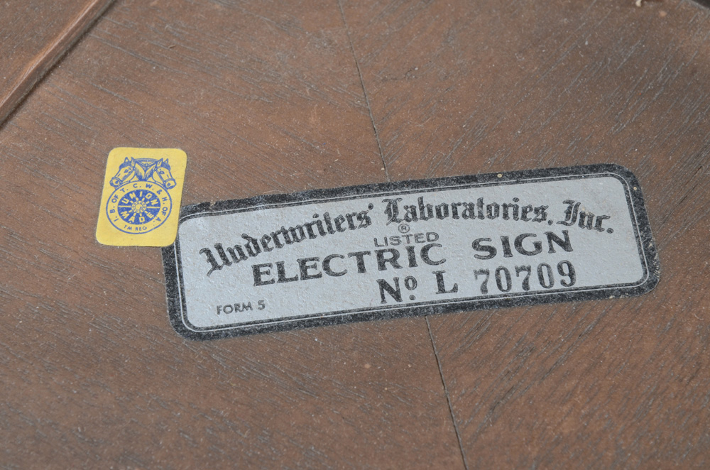 1960s Budweiser Clydesdale Carousel Light