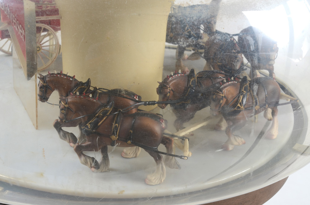 1960s Budweiser Clydesdale Carousel Light