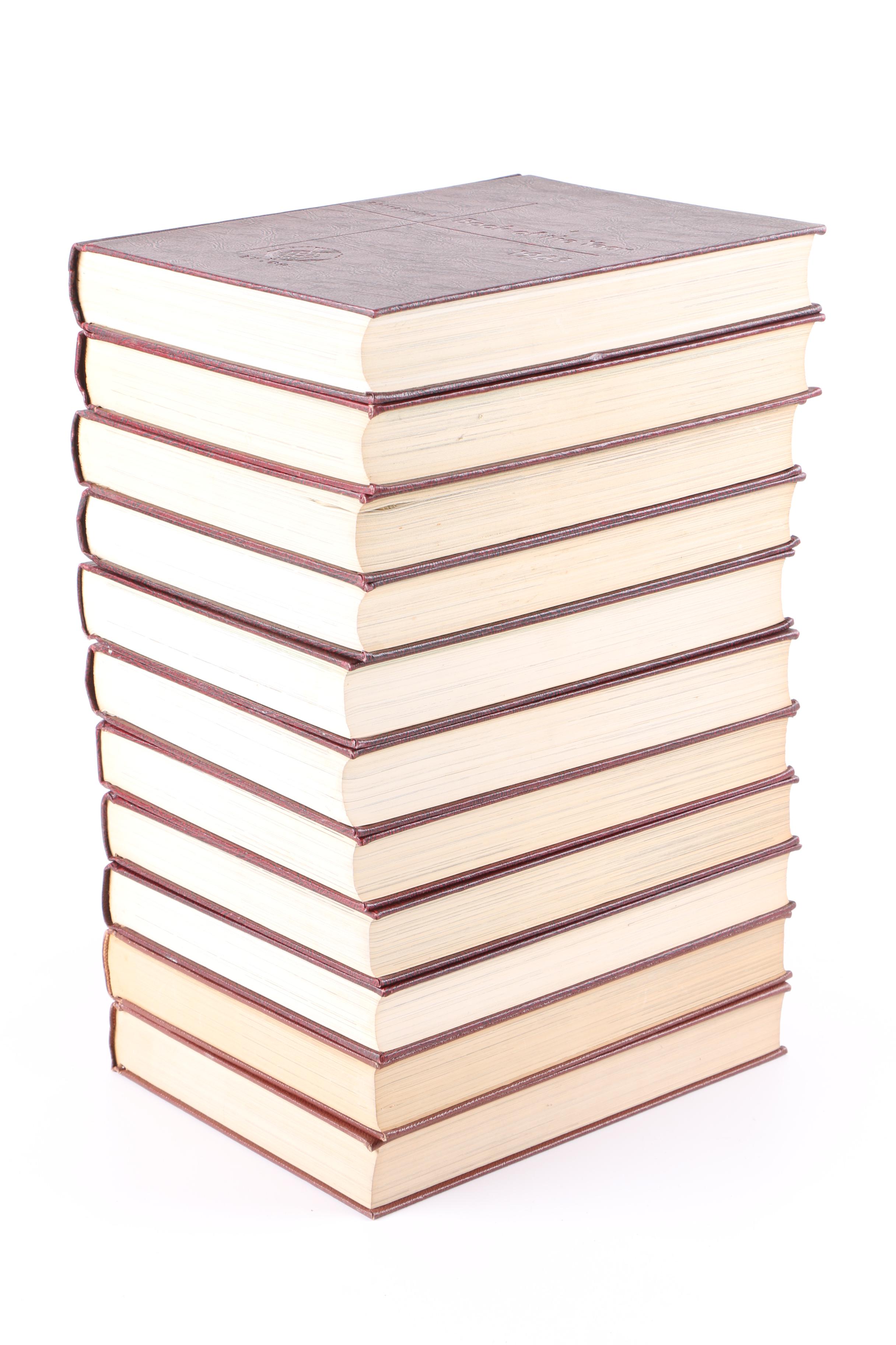 Encyclopedia Britannica  "Book of the Year" Set