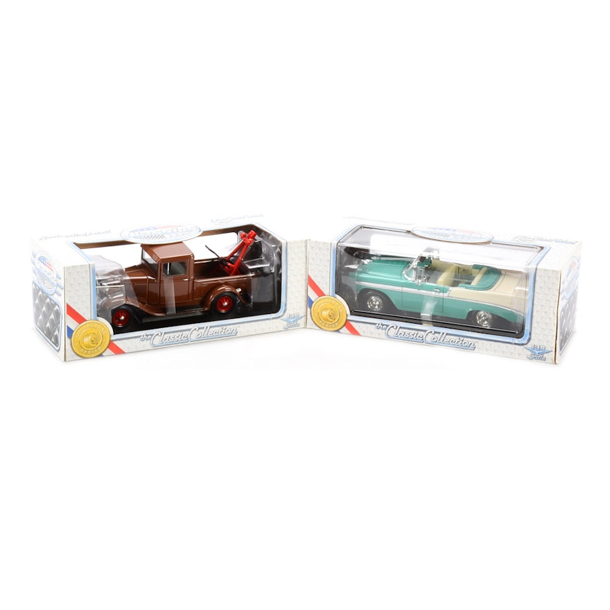 Two "Classic Collection" Die-Cast Model Vehicles