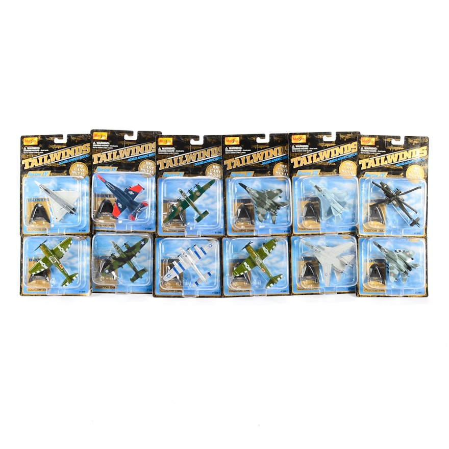 Twenty-Five Tailwinds Military Planes in Packages