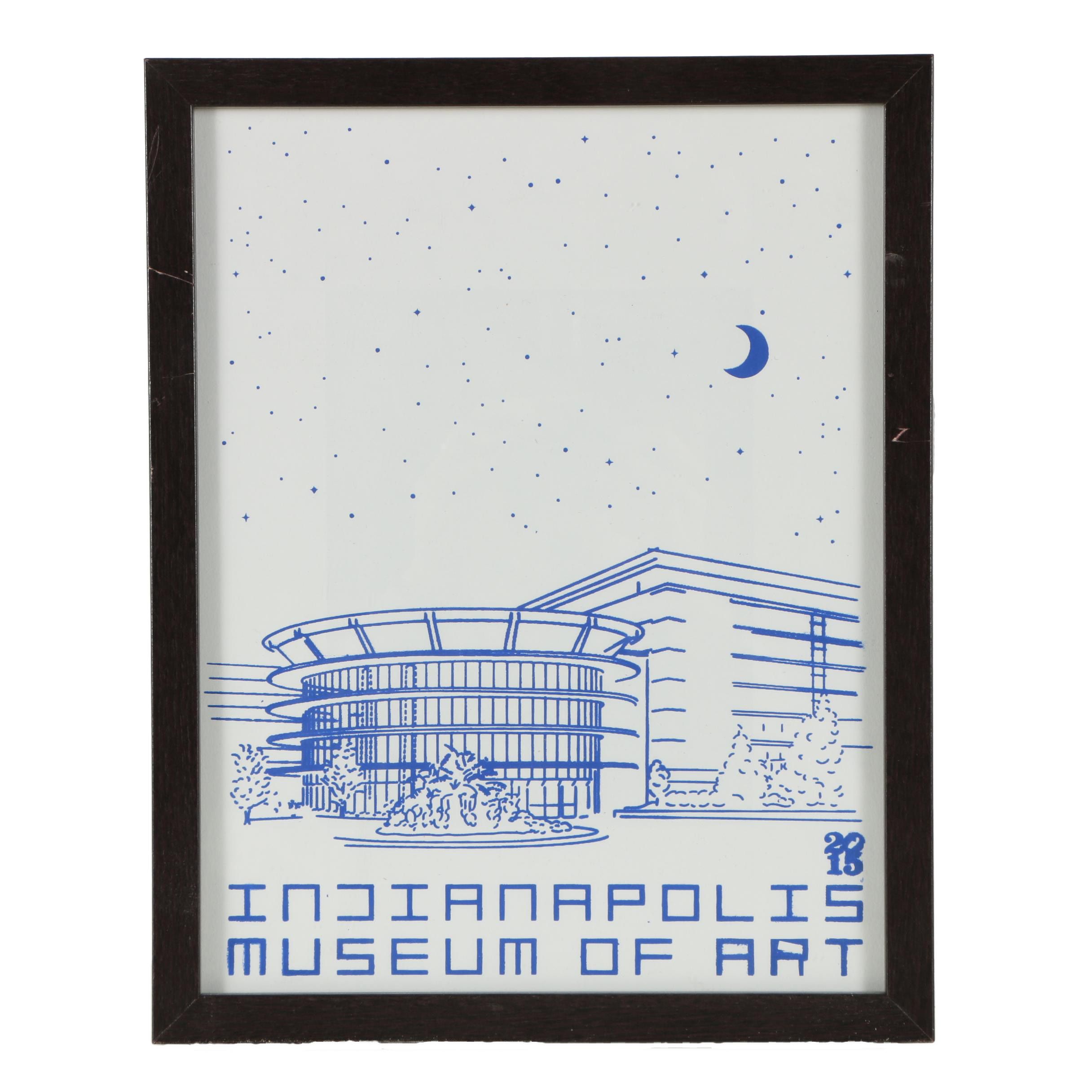 2015 Serigraph "Indianapolis Museum of Art"