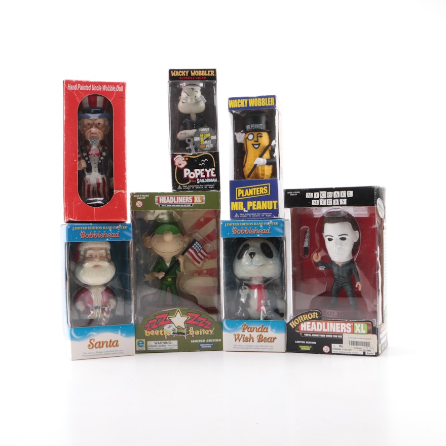 Collectible Comic and Advertising Figurines