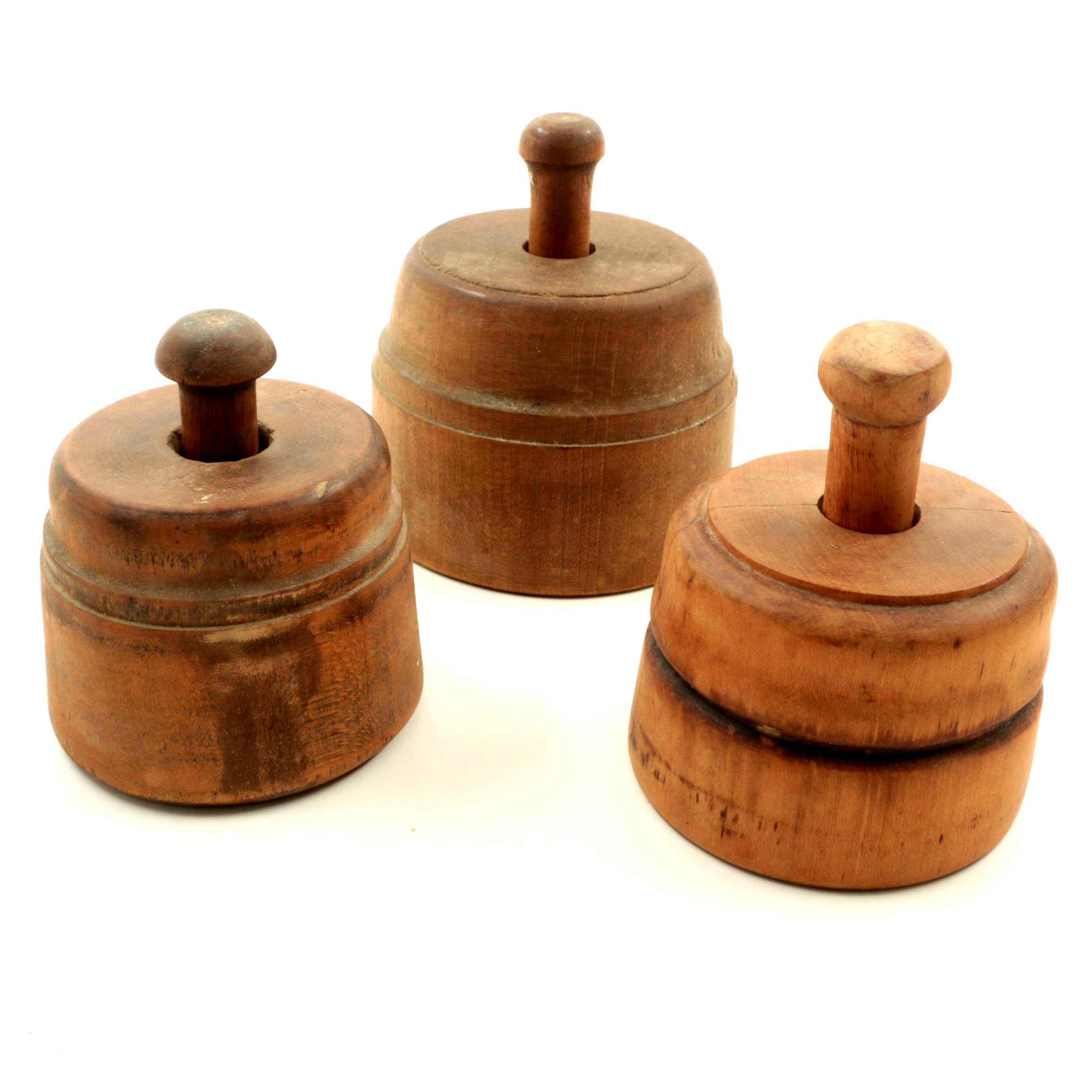 Antique Wooden Butter Molds