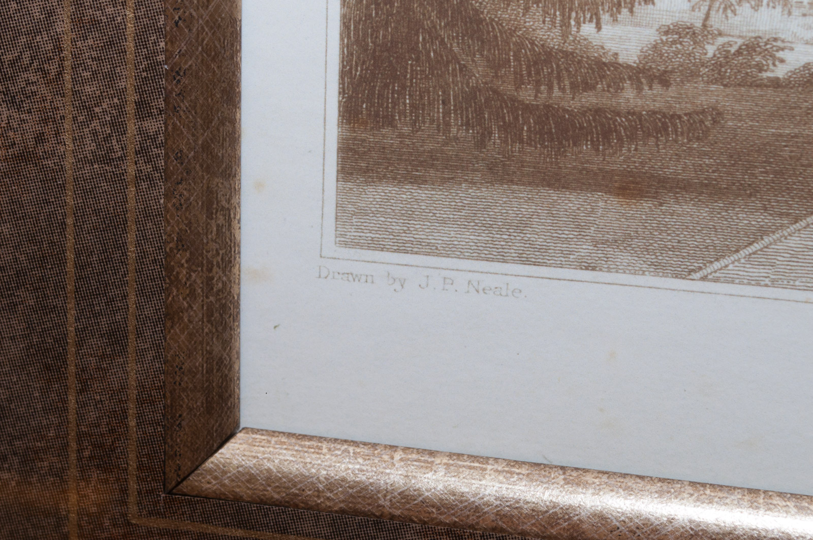 Fine Art Prints After John Preston Neal Engravings of English Estates