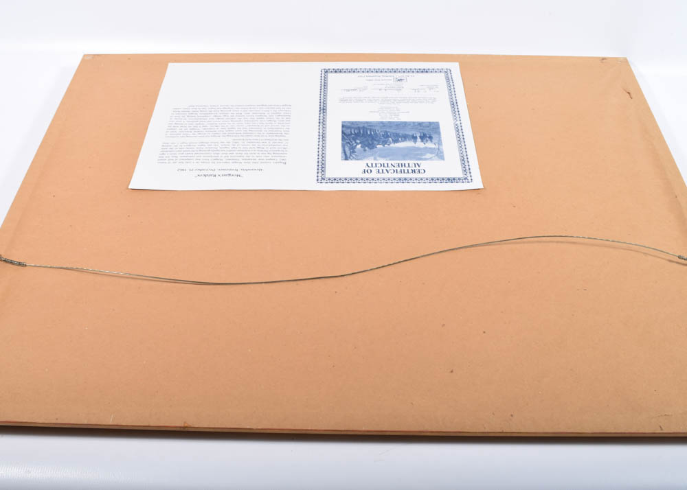 Mort Künstler "Morgan's Raiders" Signed Limited Edition Offset Lithograph