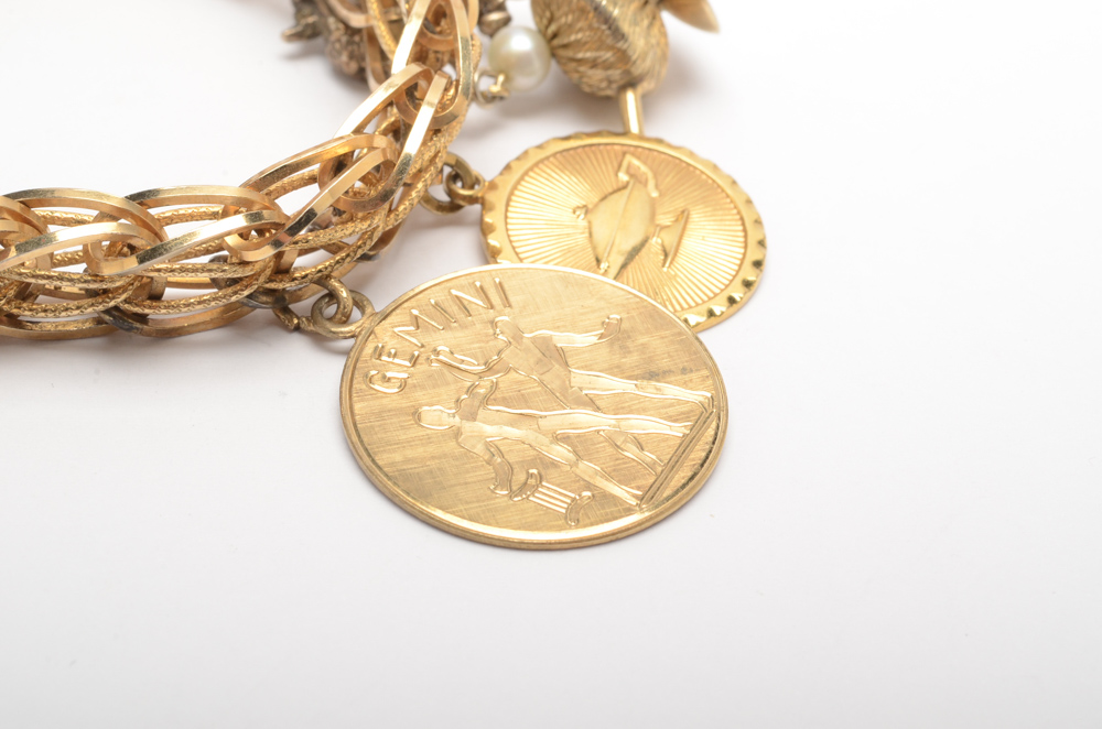 Gold Filled Charm Bracelets