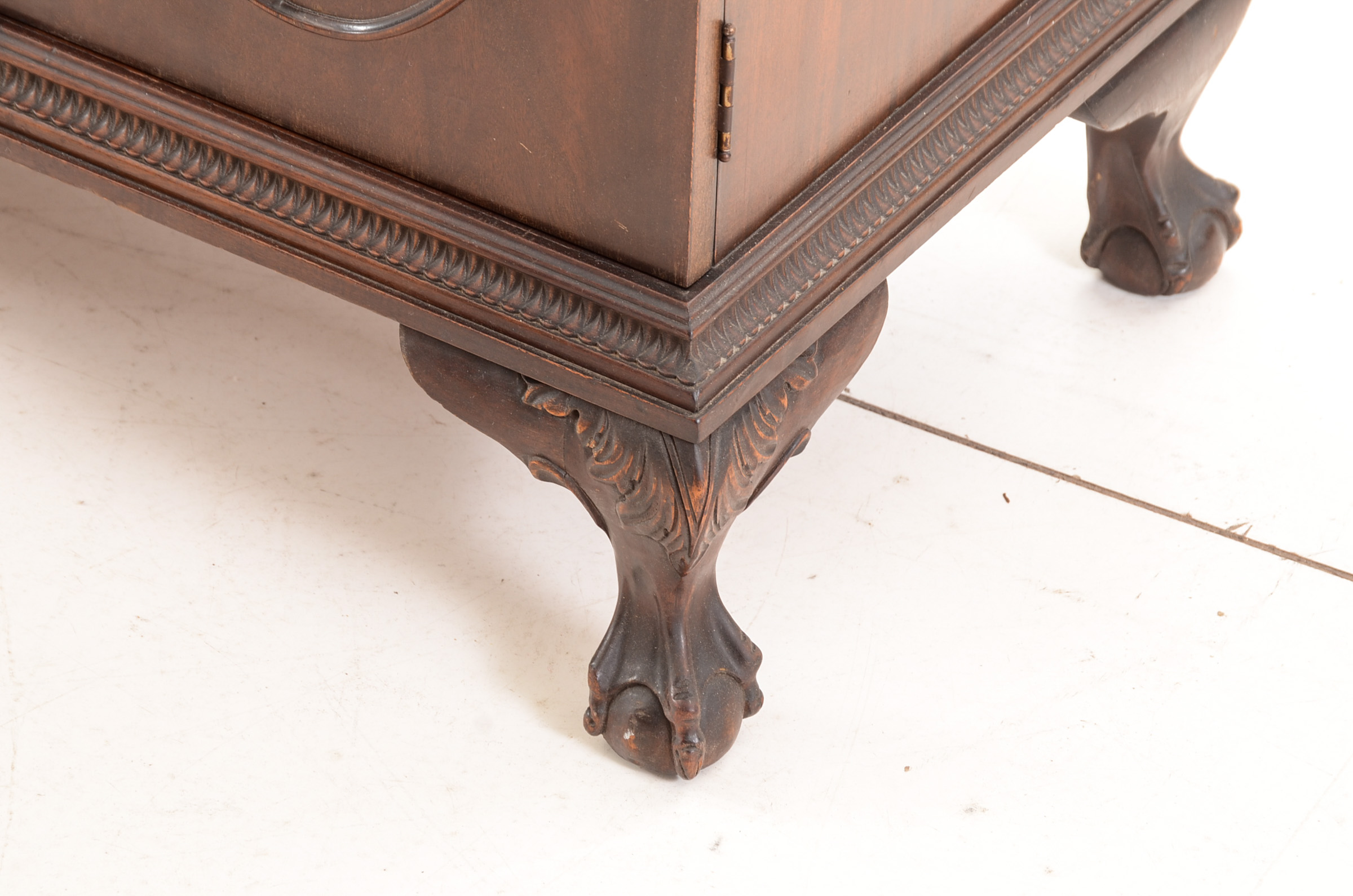 Vintage Mahogany Bar Cabinet