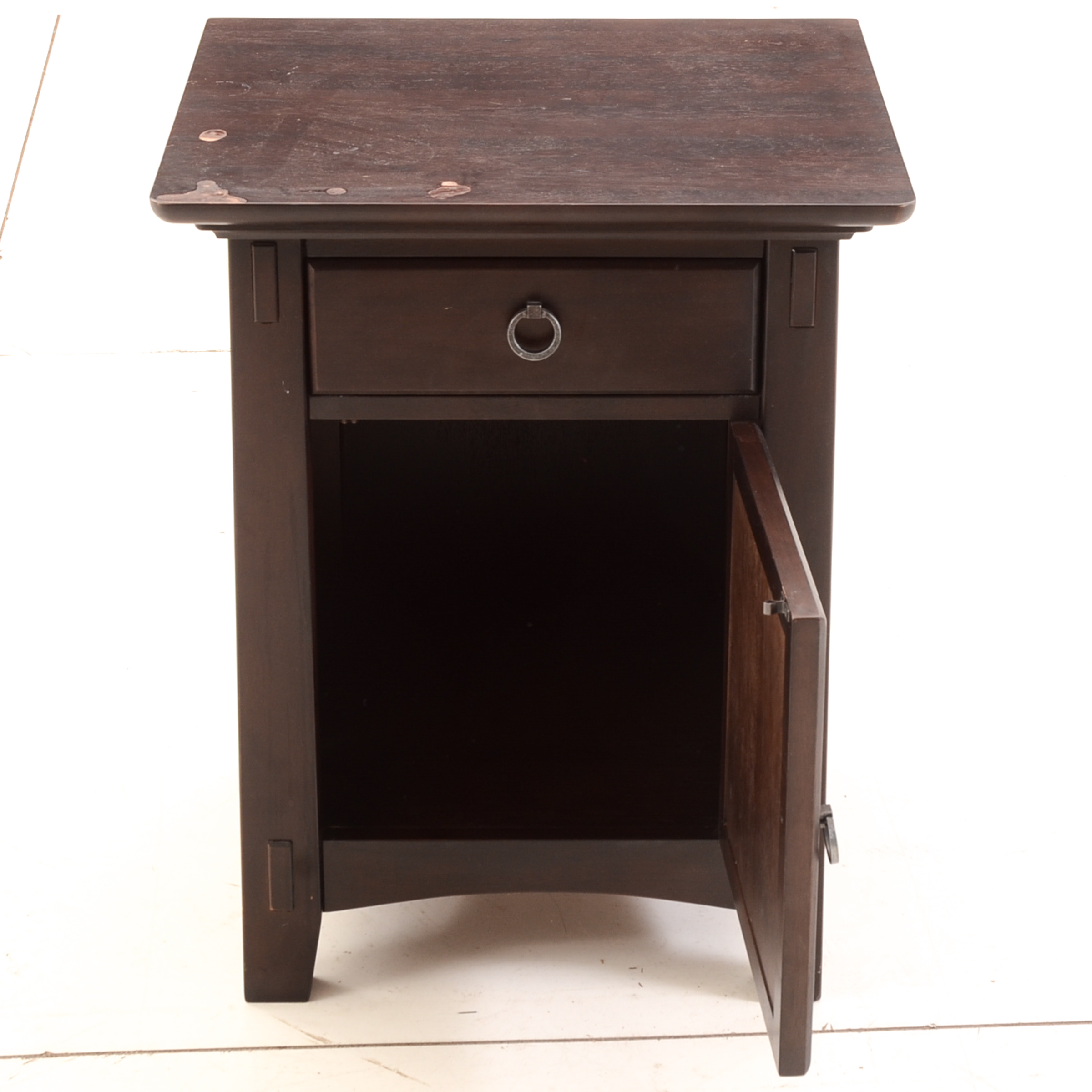 Mission Style Nightstand by American Signature Furniture