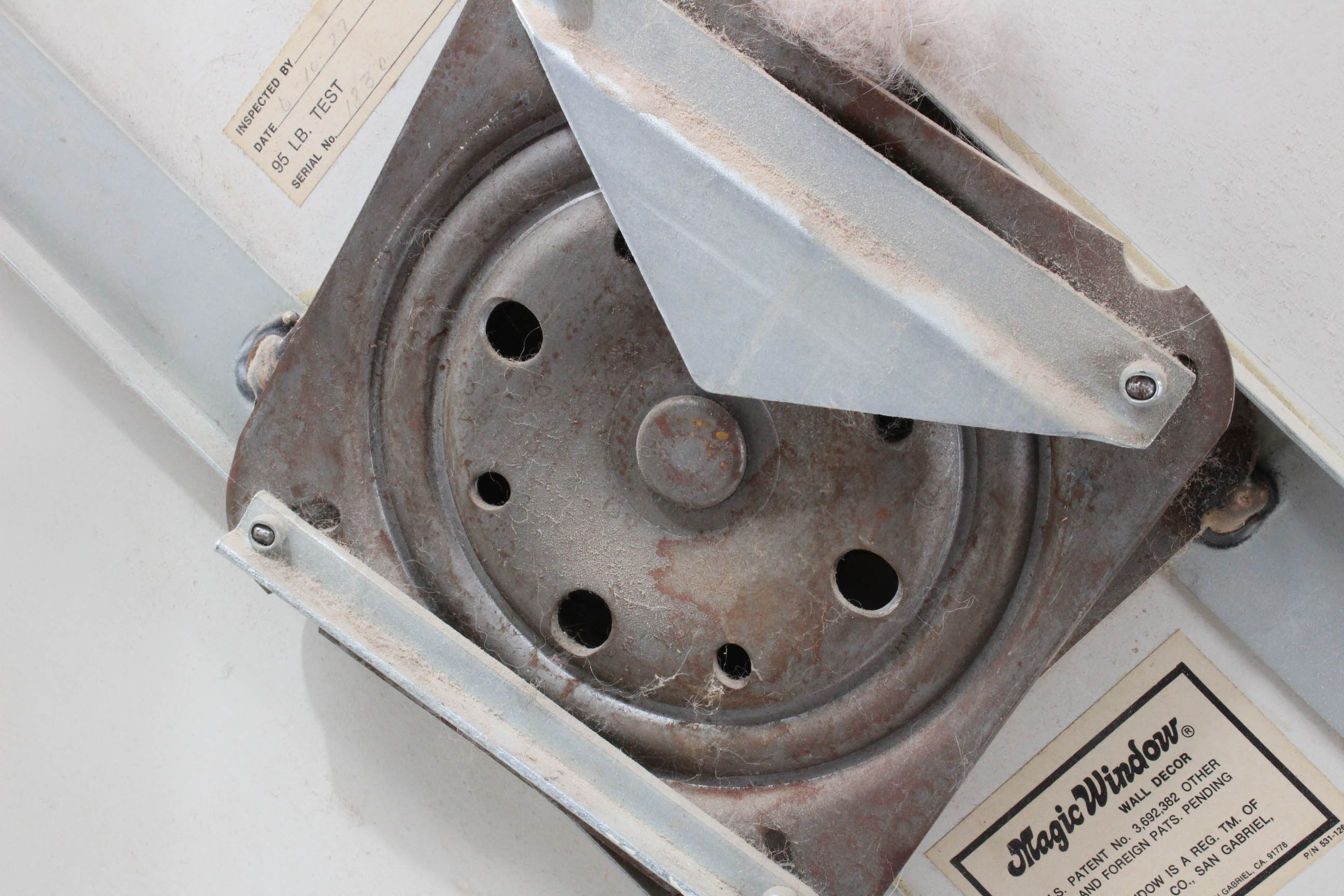 Vintage 1974 Wham-O Magic Window Rotating Sand Wall Art