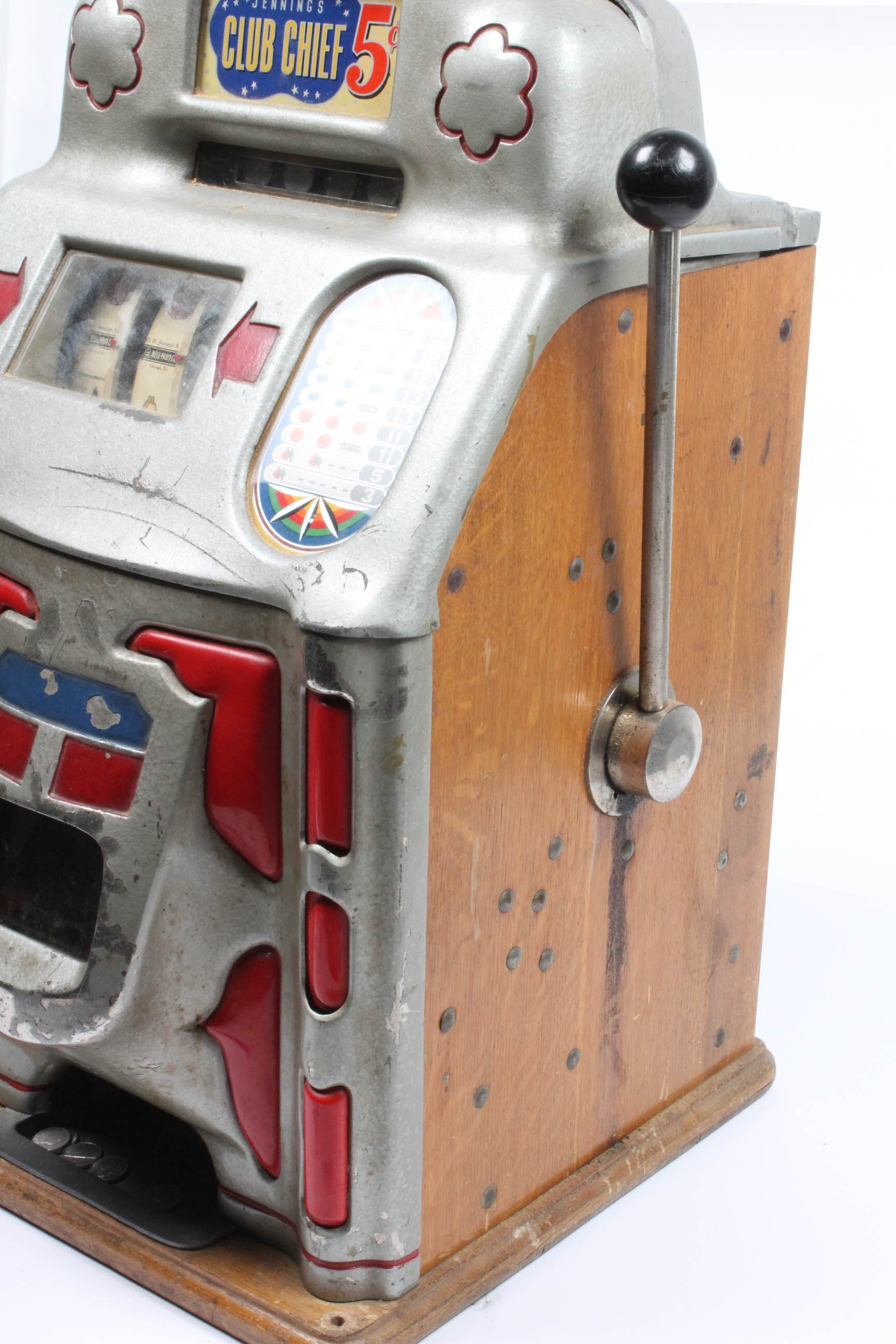 Vintage Jennings Club Chief Slot Machine