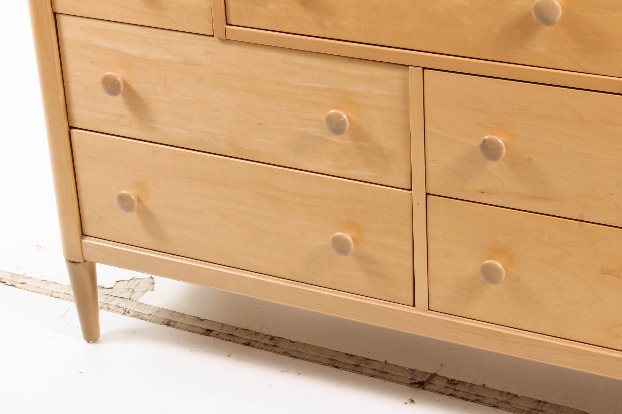 Contemporary Blonde Maple Dresser