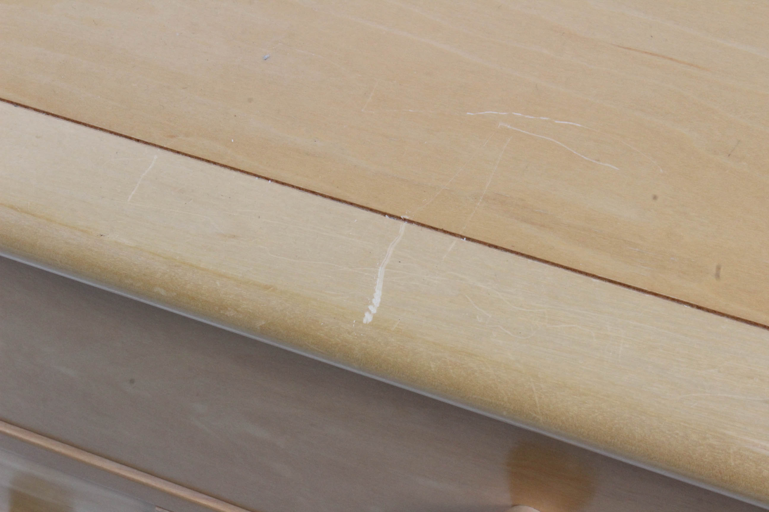 Contemporary Blonde Maple Dresser