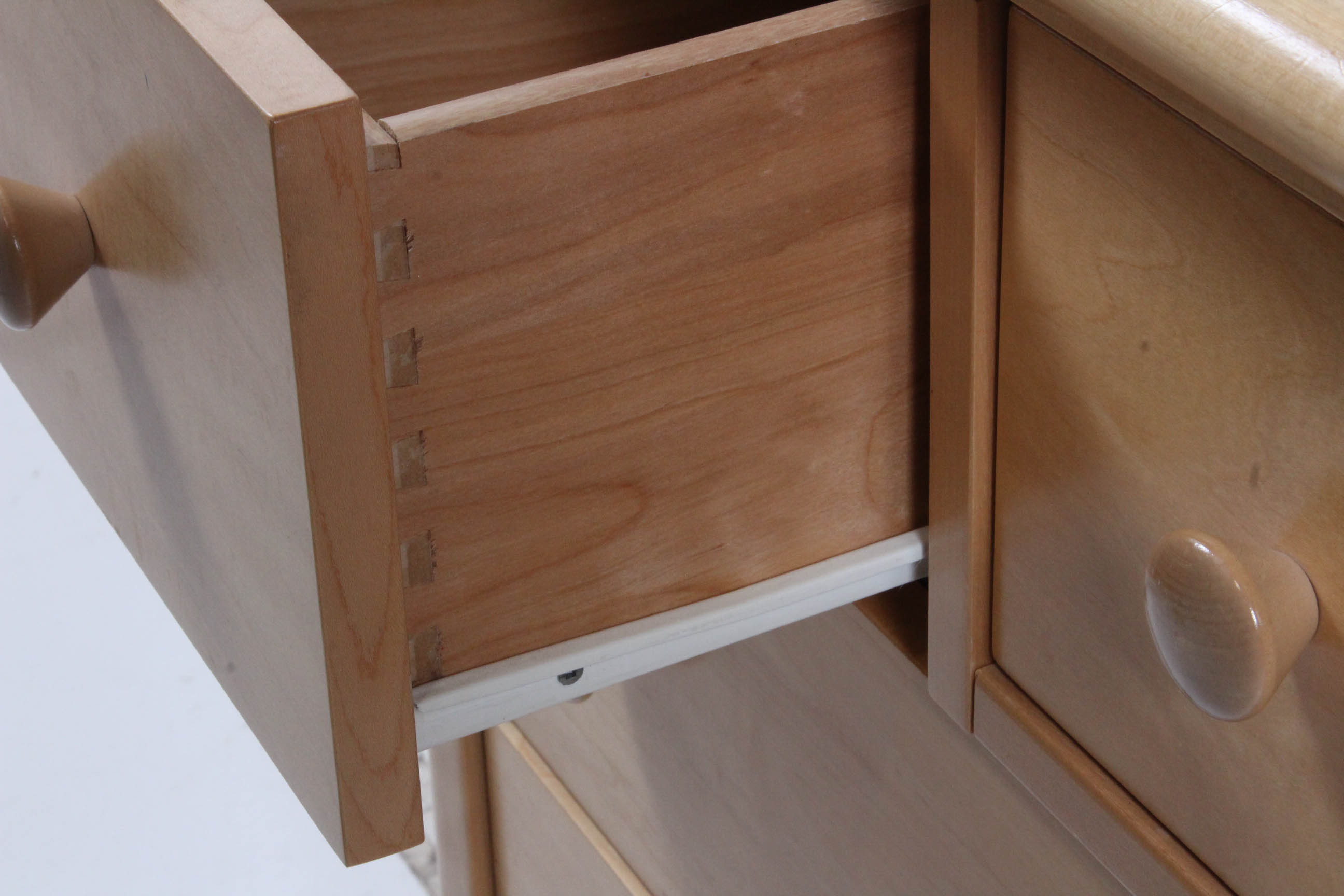 Contemporary Blonde Maple Dresser
