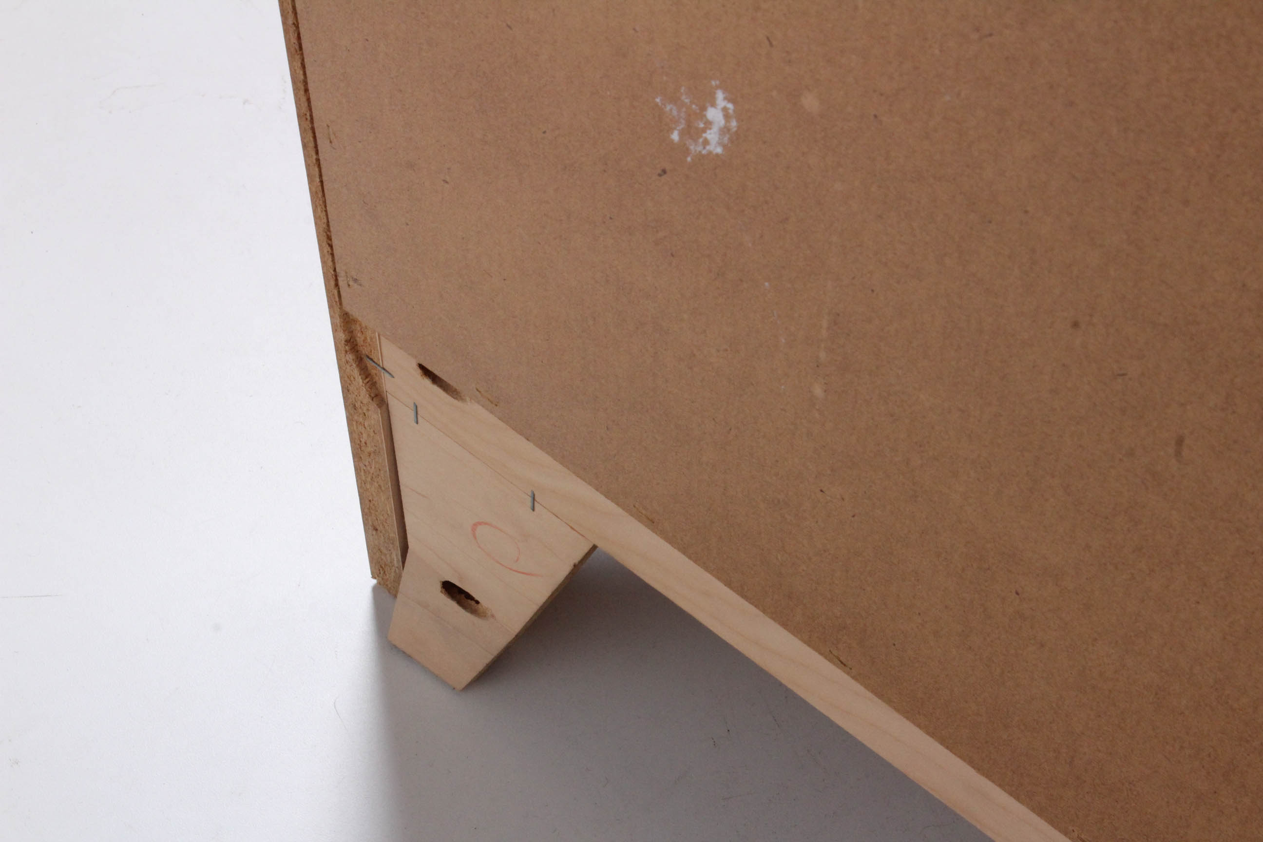 Contemporary Blonde Maple Dresser